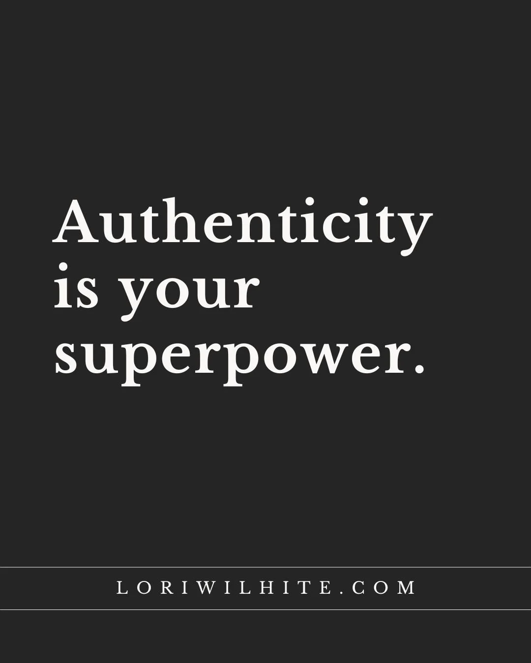 Years ago, when I first started speaking, Jud had me write this at the top of my sermons. There's no doubt that God's Word is the foundation of any impactful message, but authenticity ... that's a superpower. Sharing your real life, your actual strug