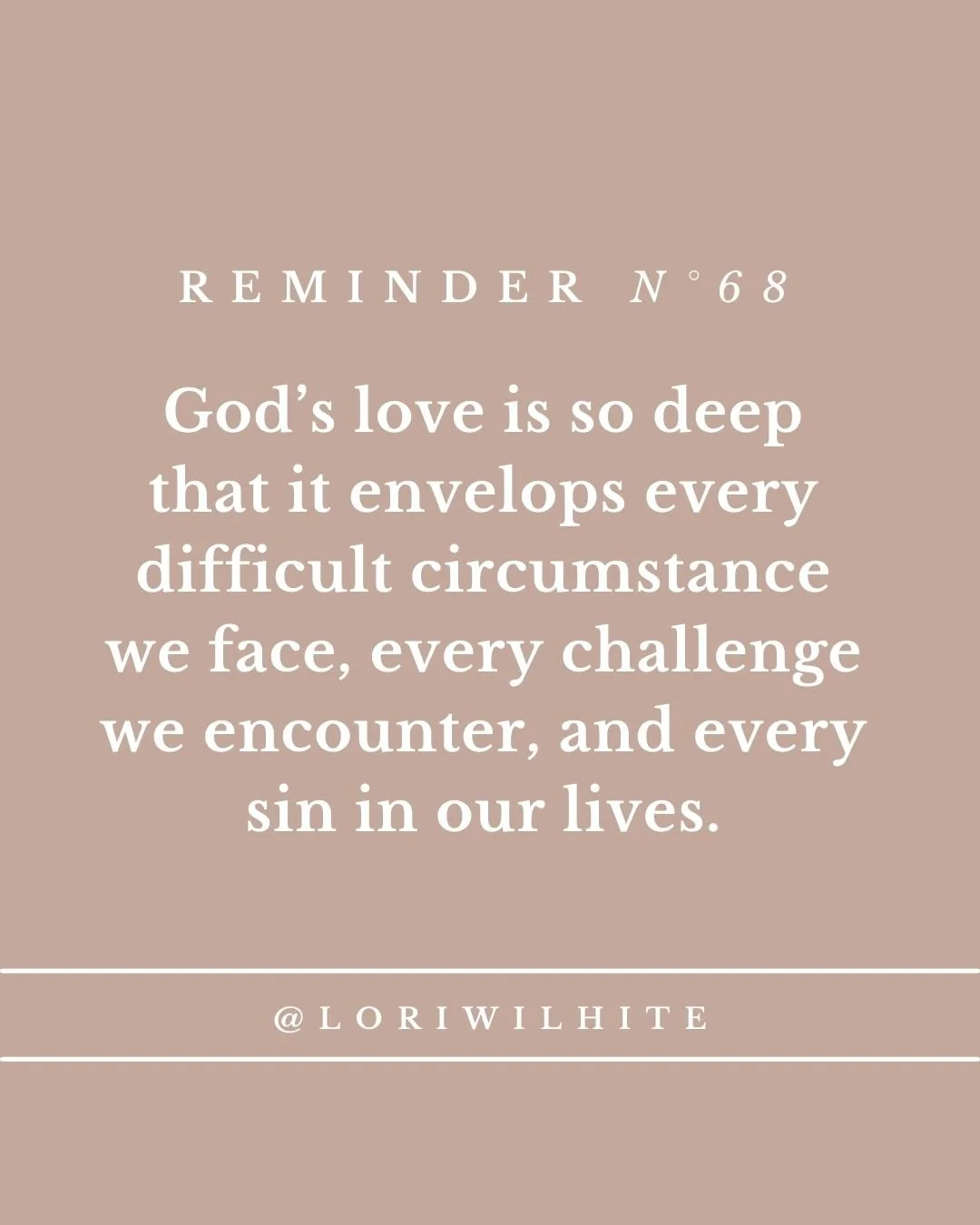 Holding onto this reminder today. Who's with me?! 🙌🏼