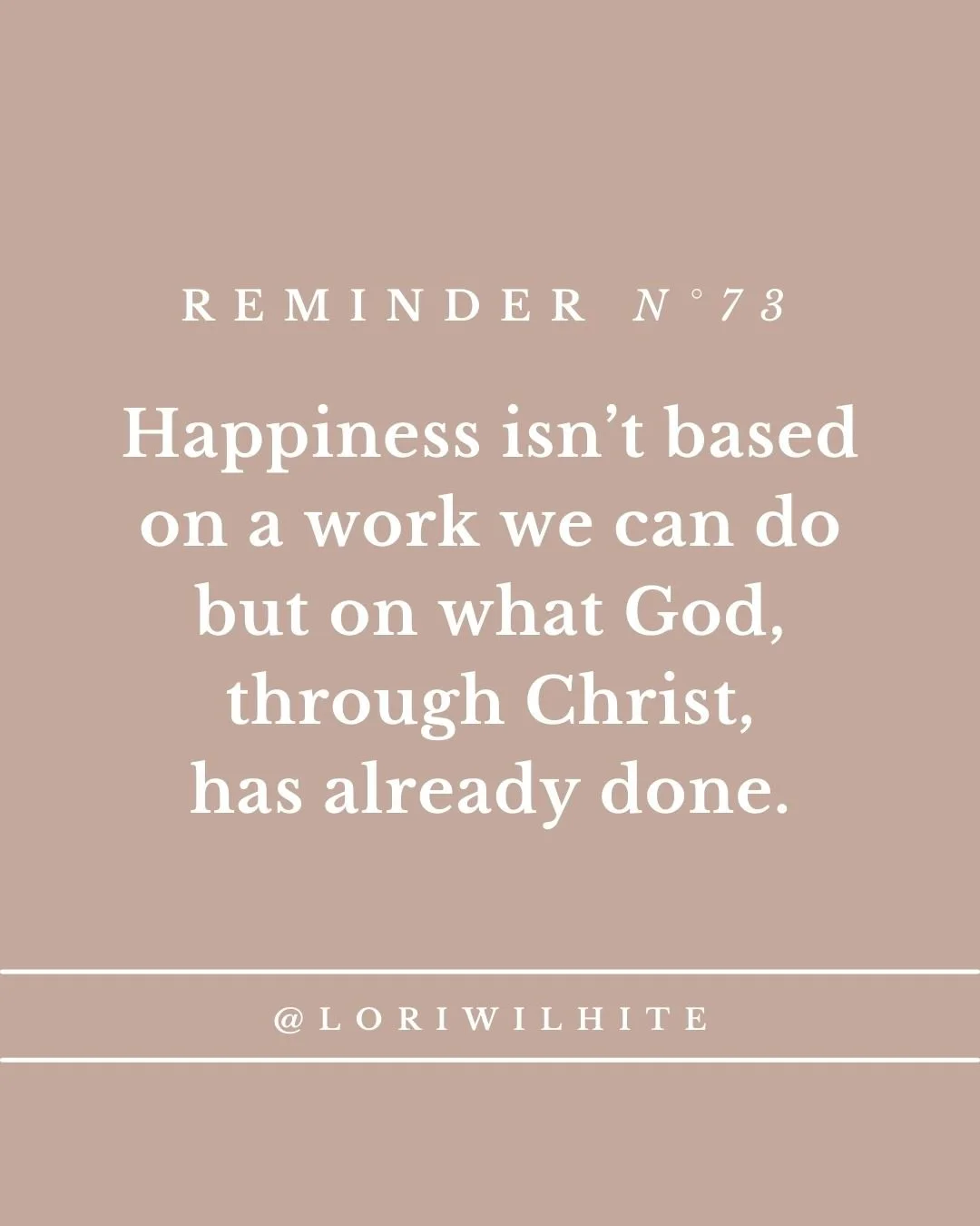 Just a reminder during the hustle and bustle of Christmas. This is our anchor today and everyday. Look what the Lord has done.