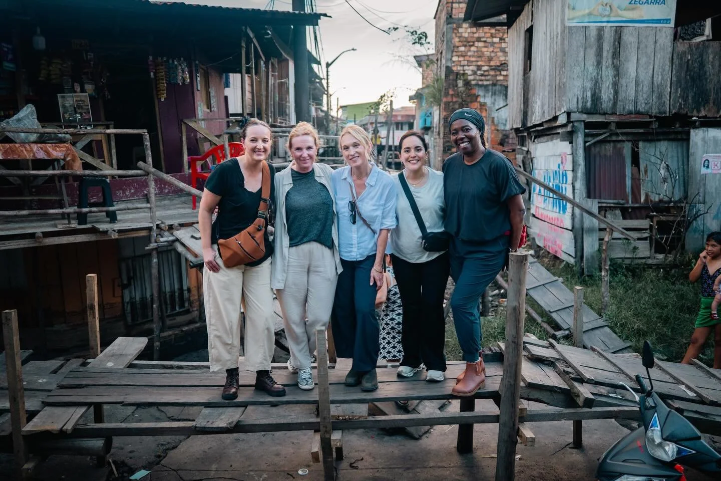 This is Belen. A slum with the most extreme conditions I've ever seen. No drainage. No sewage. 

It's built on stilts and floating walkways because the river floods this area during the wet season. 

Despite their surroundings, the kids who live here