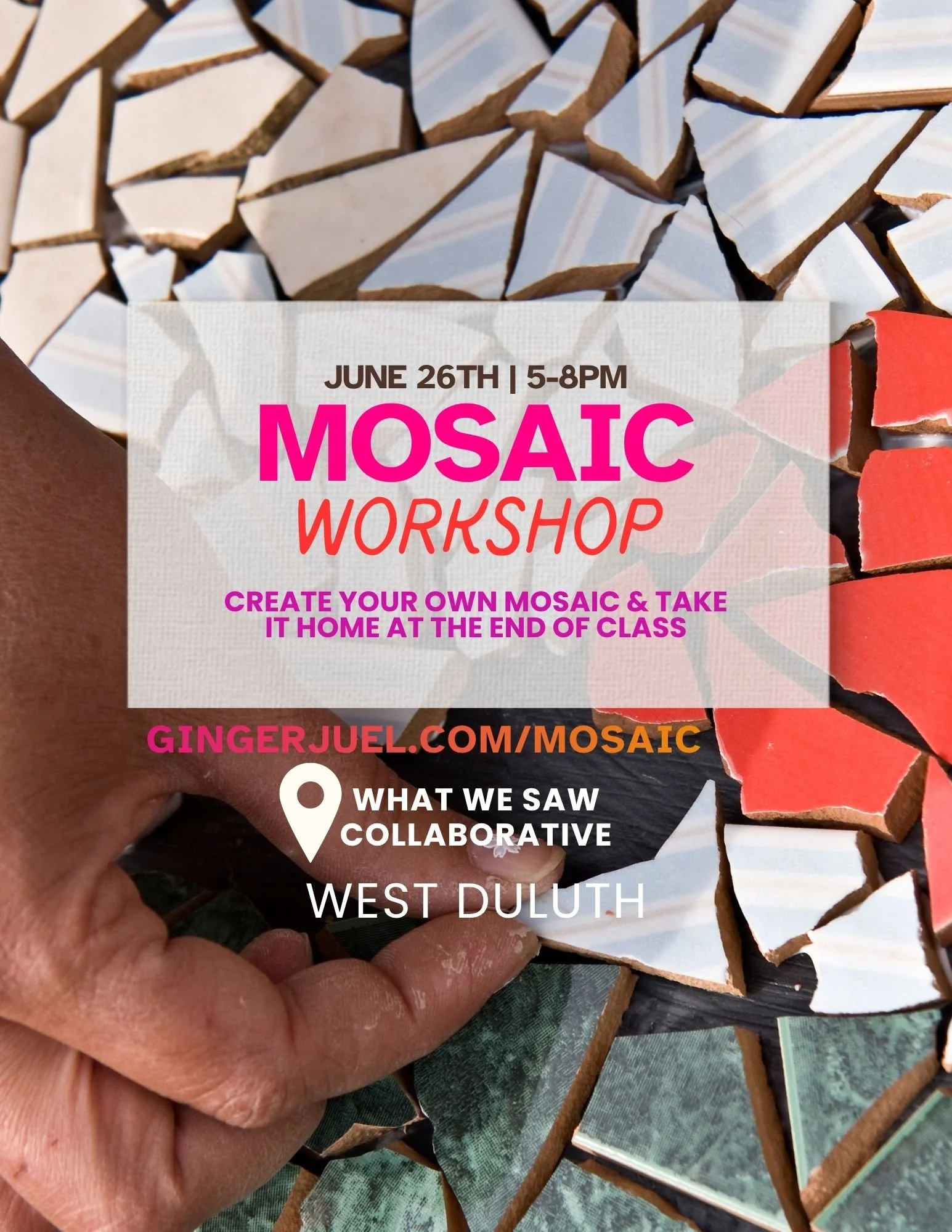 Mosaic Night at What We Saw Collaborative