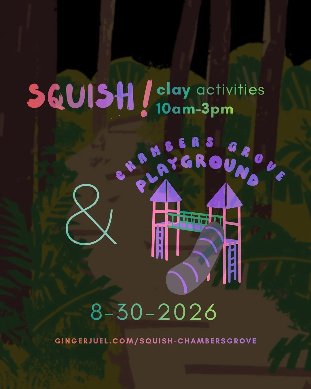 Squish! Drop-In Clay Activities @ Chambers Grove, Duluth