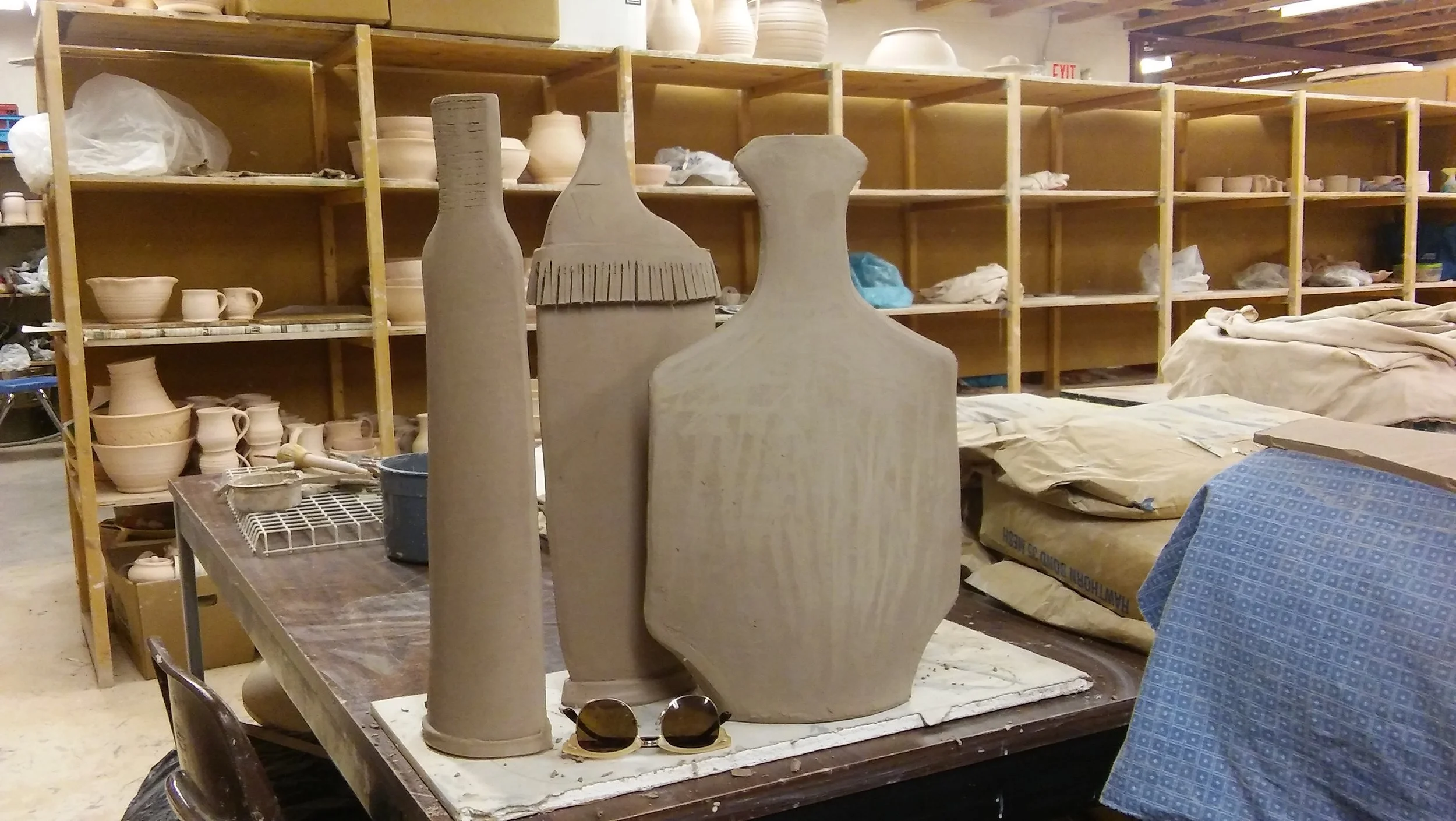 Jumbo Slab Vessels by Ginger