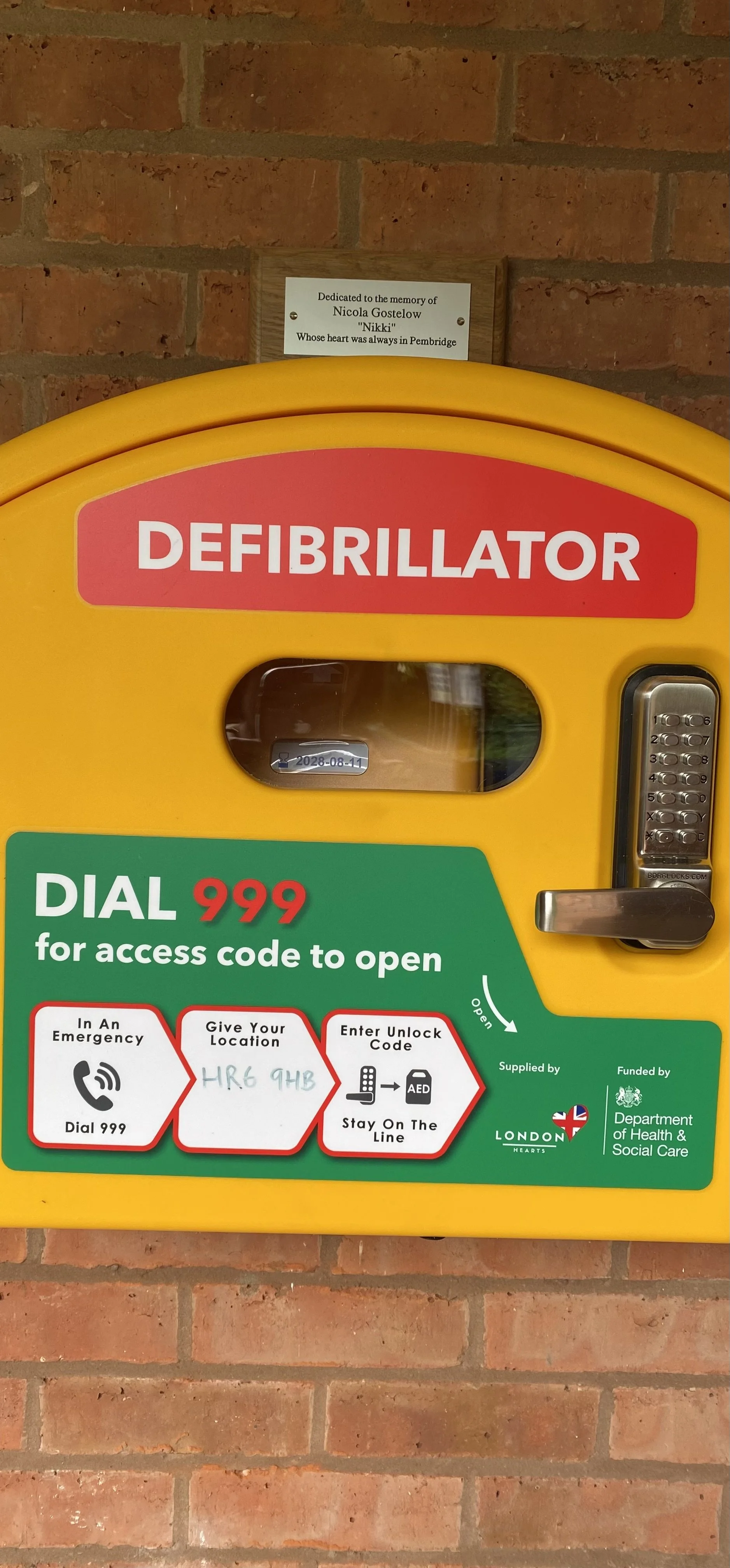 New Defibrillator!