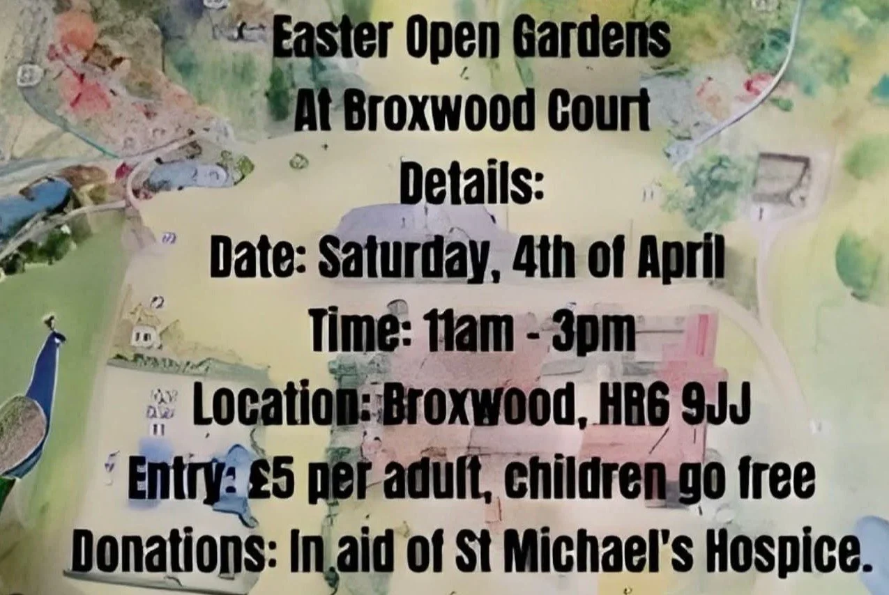 Easter Open Gardens at Broxwood Court