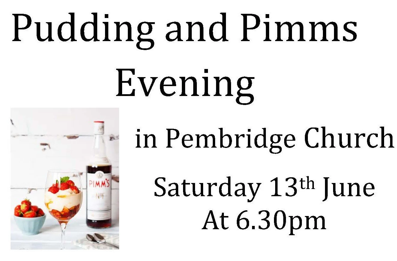 Pudding and Pimms