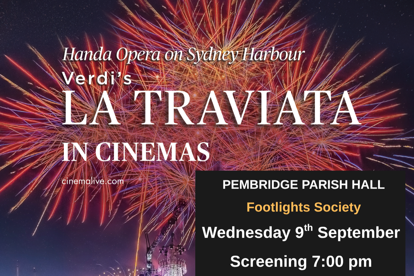 Footlights Society: Verdi’s La Traviata in Cinemas
