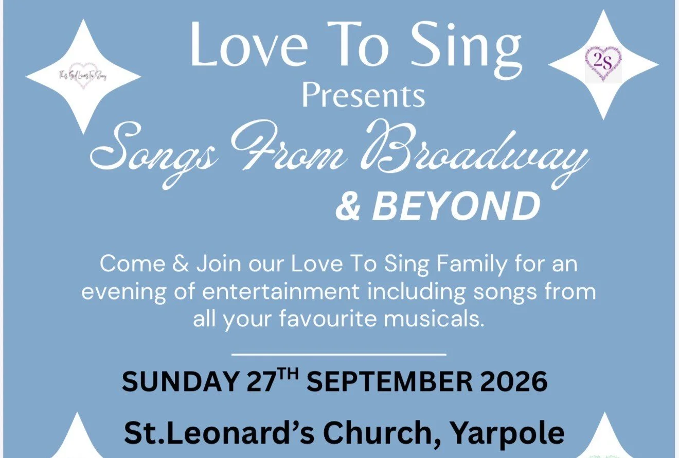 Love to Sing presents Songs from Broadway &amp; Beyond