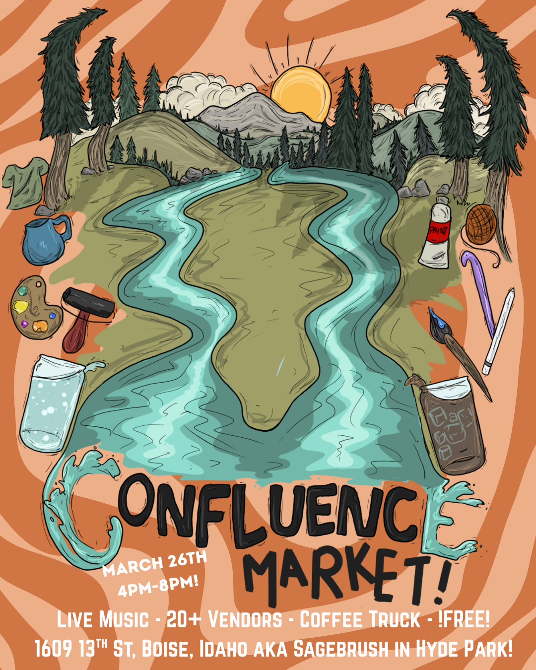 Confluence Market- a Hyde Park Night Market!