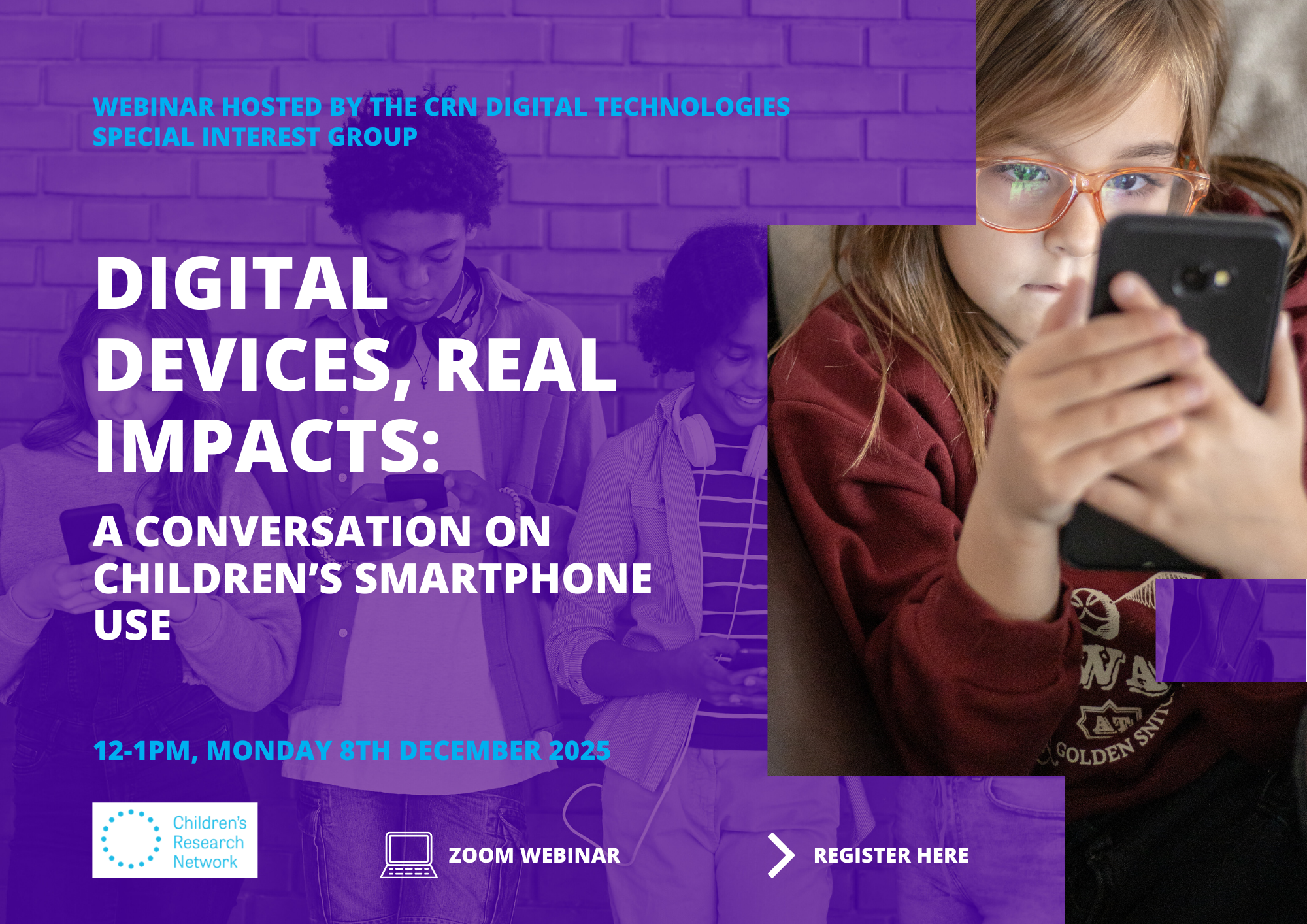 CRN Digital Technologies SIG Webinar: A Conversation on Children's Smartphone Use