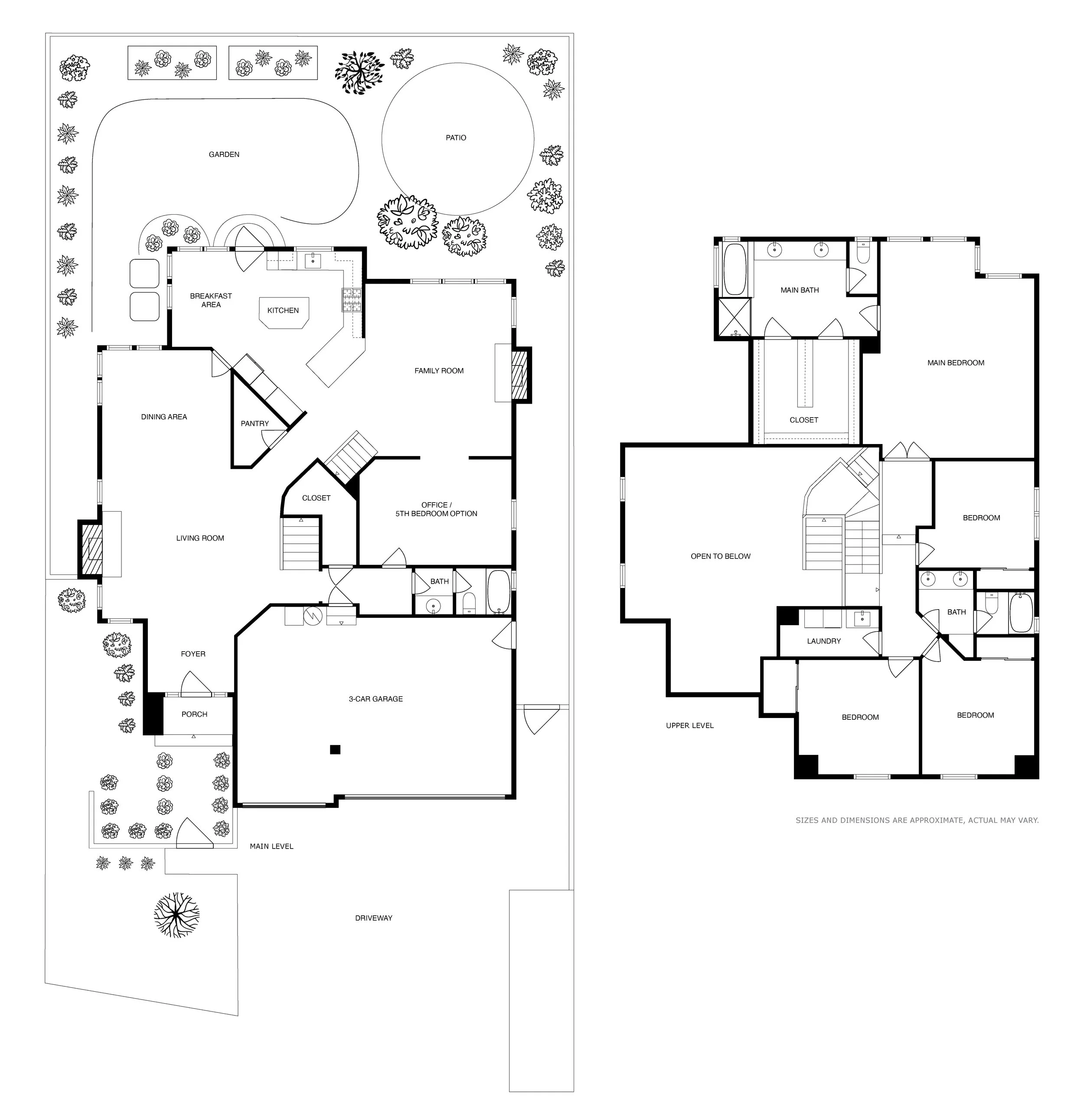 Floor Plans — 1844 Falcon Ridge Drive