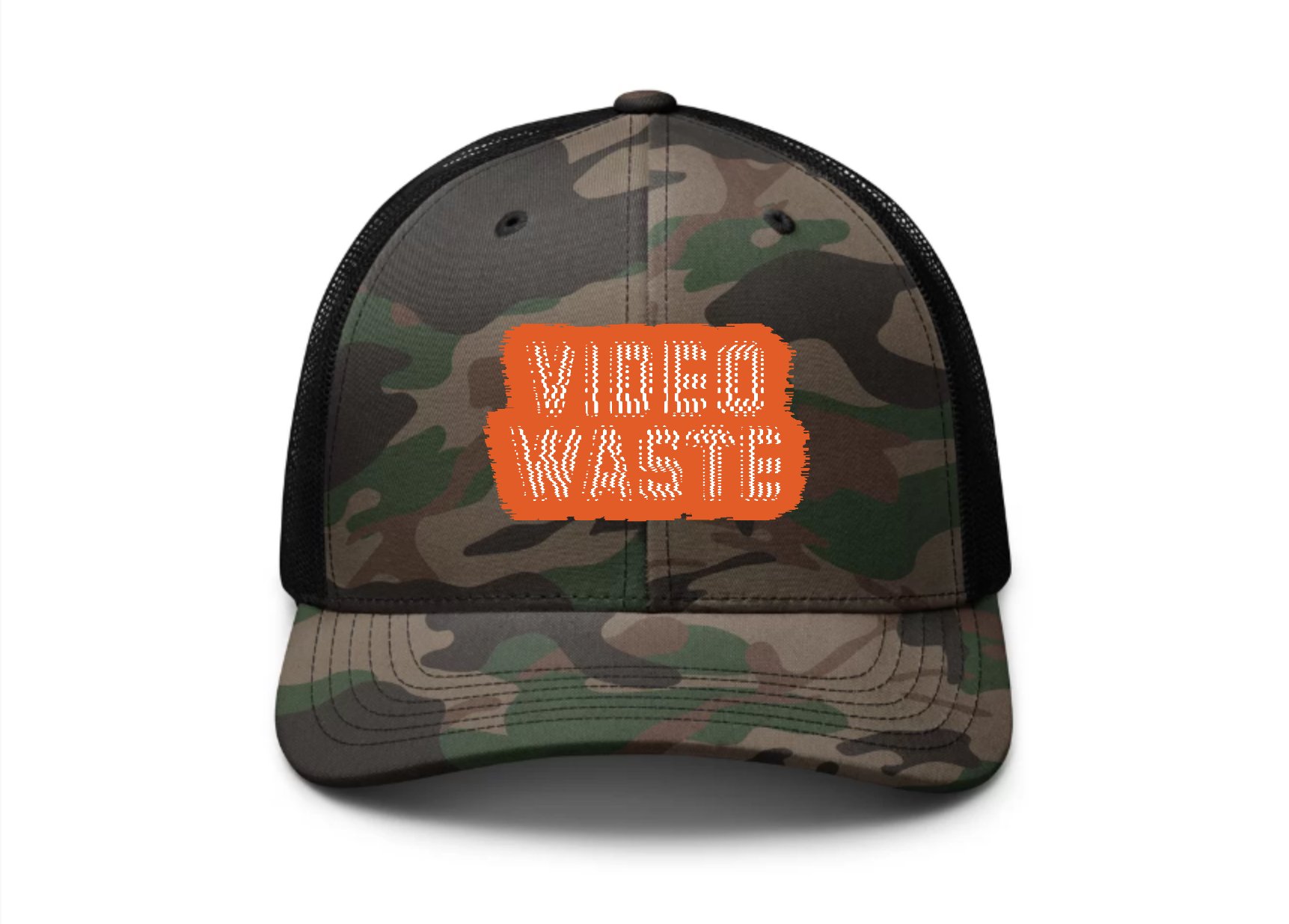 Camo trucker hat