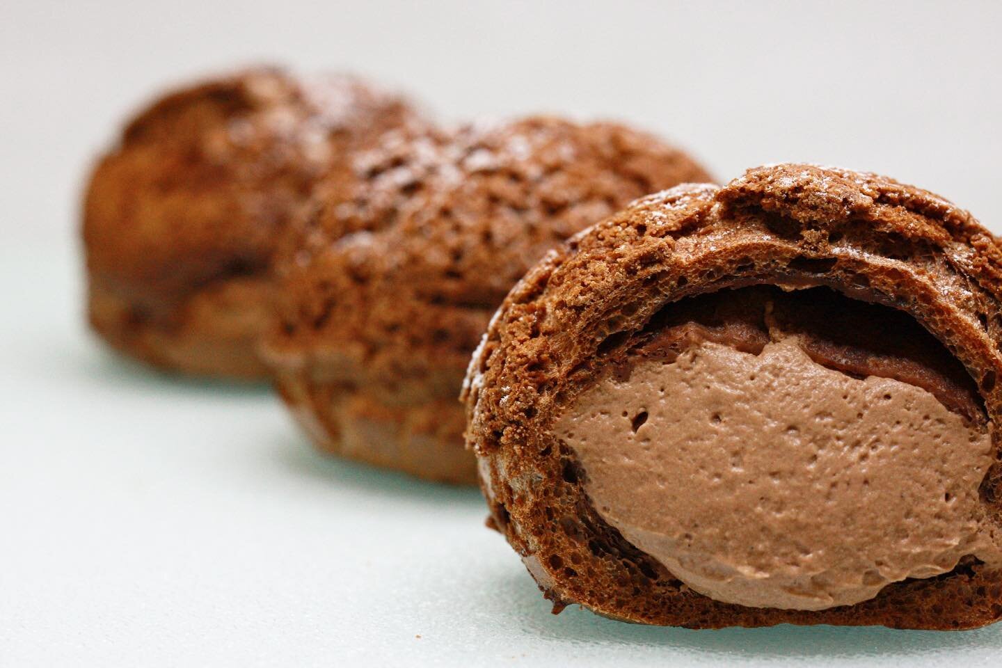 March Special🍀🍀🍀
Chocolate cream puffs filled with chocolate cream
$6.25 each

One of our popular menu from last summer, chocolate puffs are back for March!
Numbers are limited you&rsquo;d better pre-order and make sure you have it in your cart🛒 