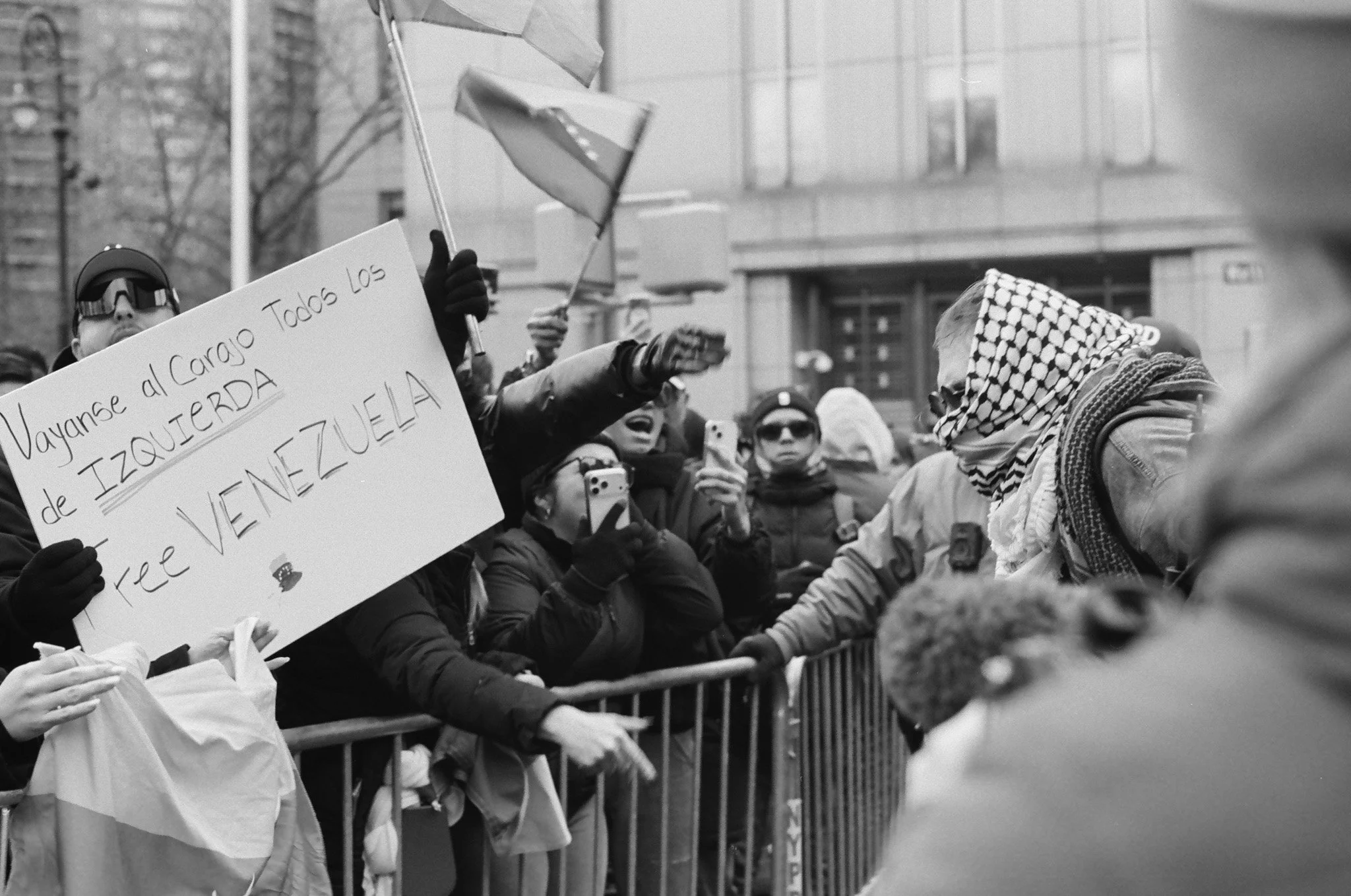 I went to a protest outside Nicolas Maduro’s first federal court hearing in New York in search of comfort, but ended up confronting the Venezuelan homophobia and misogyny I fled from