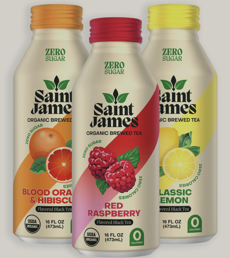 Saint James Organic Brewed Tea Collection