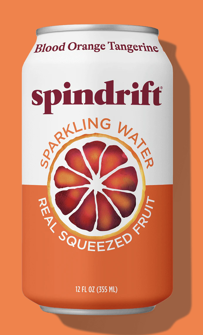 Spindrift Mango Orange Sparkling Water