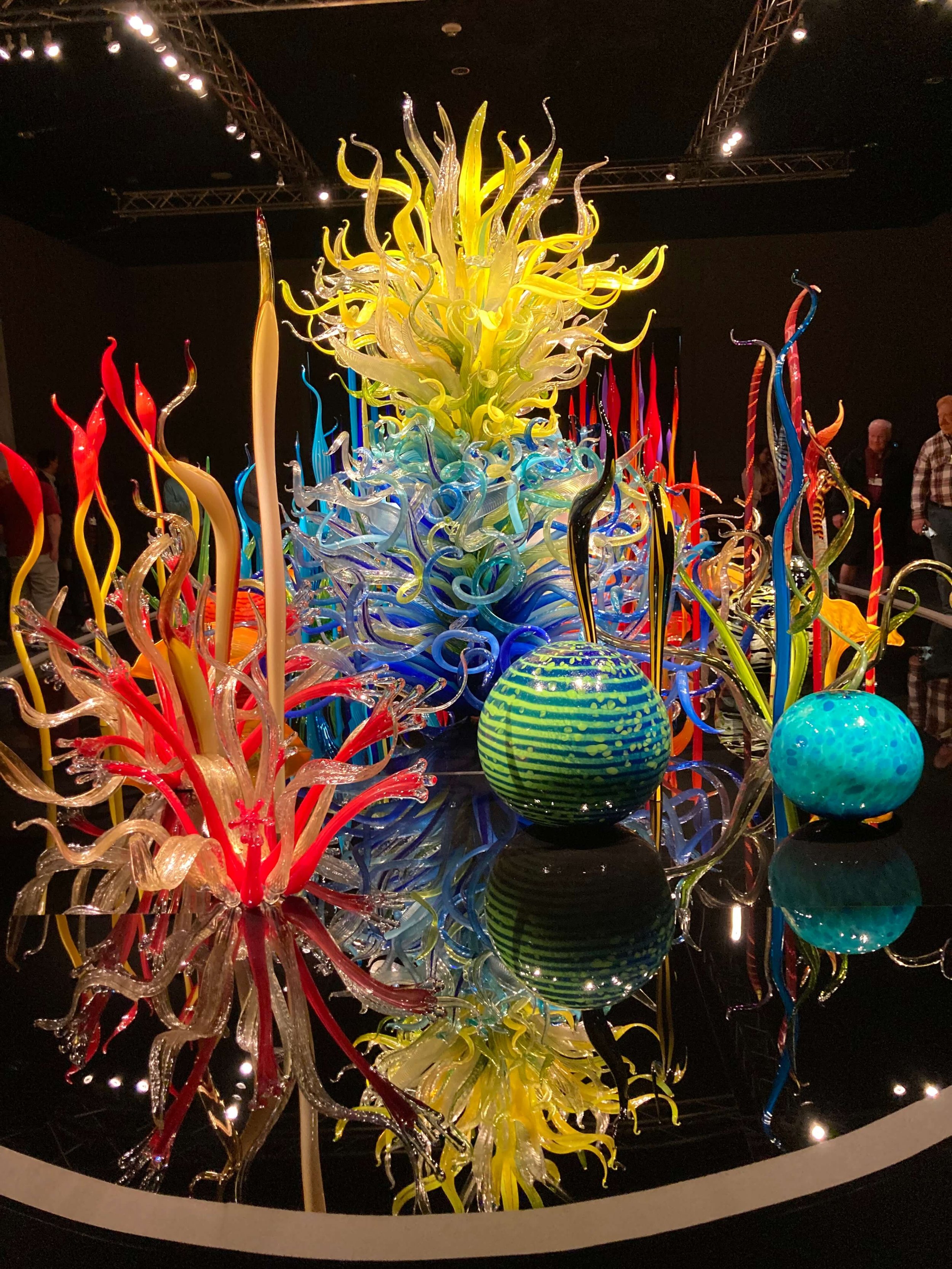 Stunning Chihuly Glass display