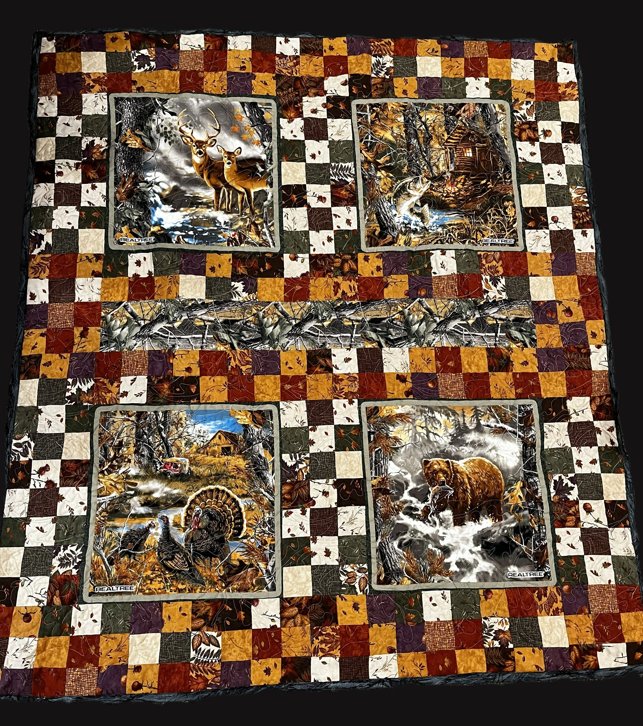 Wildlife Lap Quilt