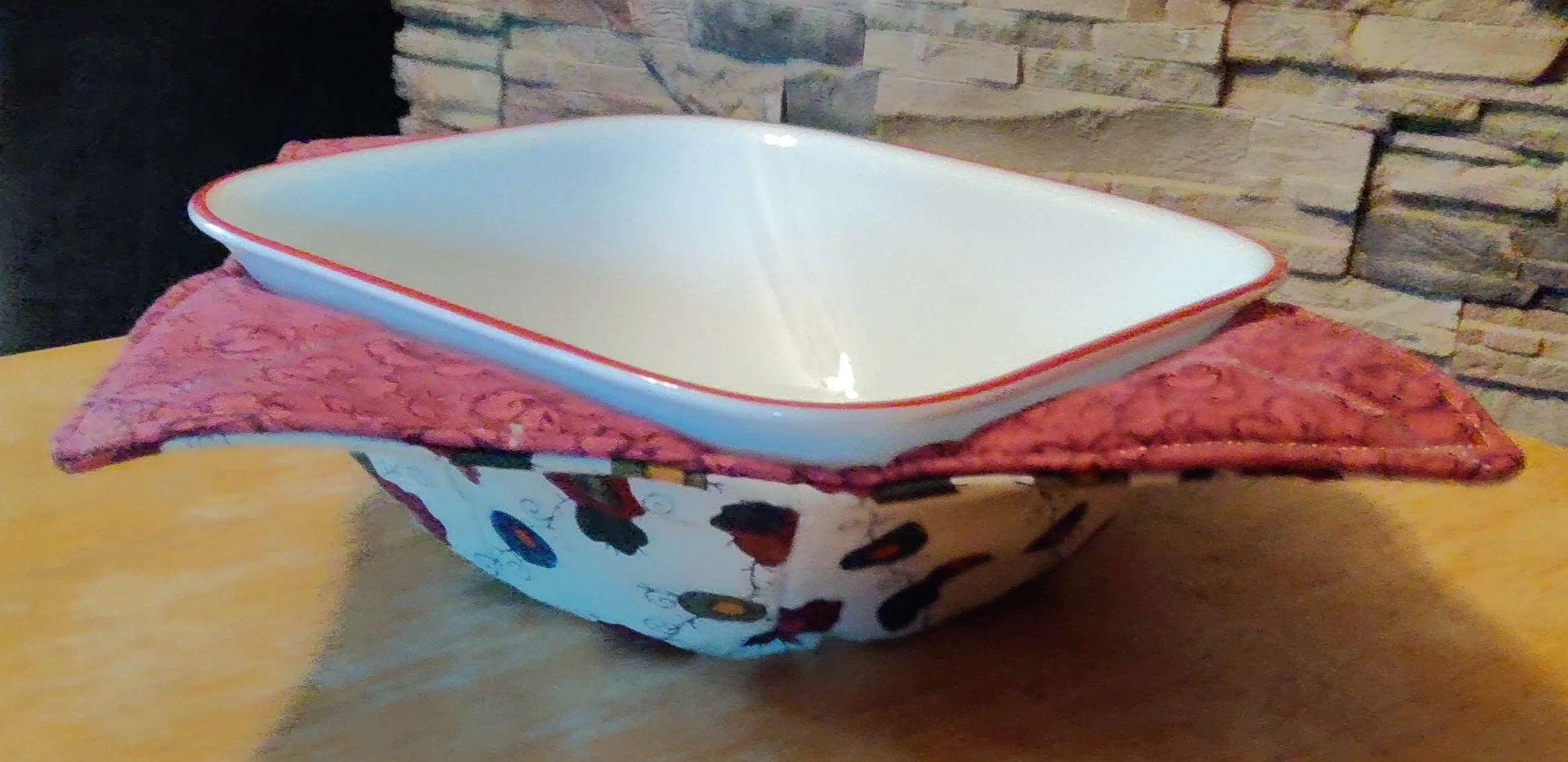 Vintage Blooms Bowl Cozy