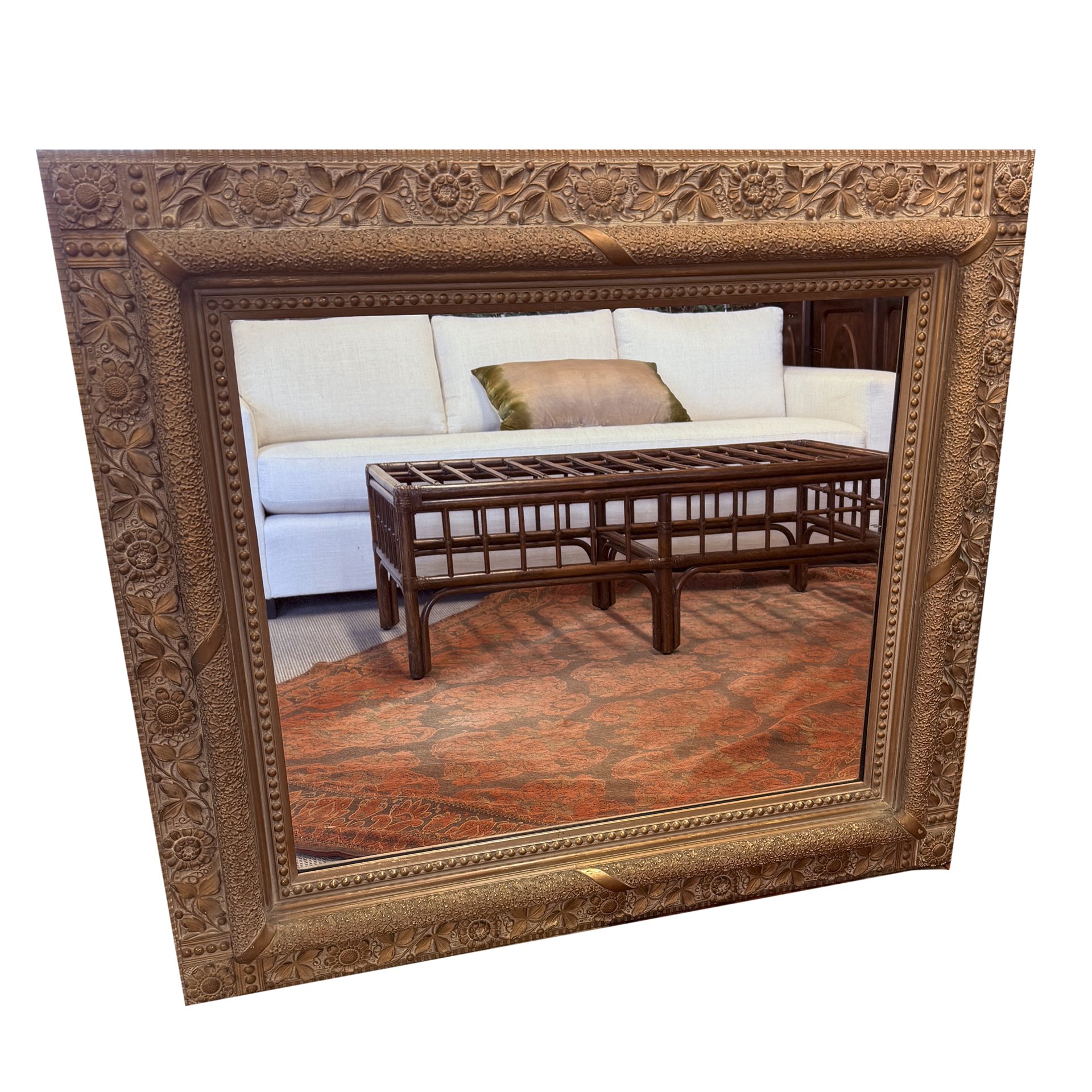 Antique Gold Mirror