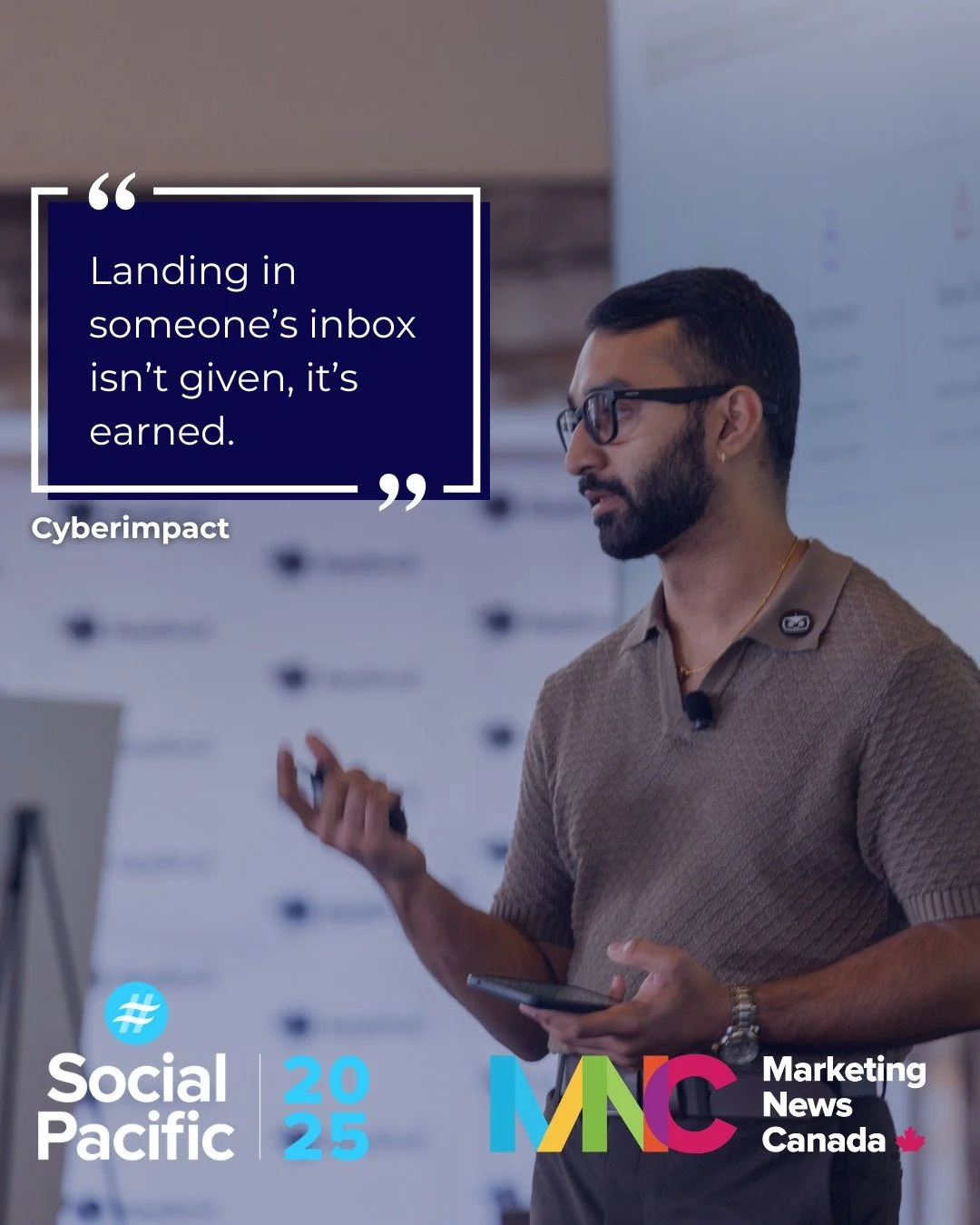 They don&rsquo;t call it inbox intelligence for nothing.

At SocialPacific, Cyberimpact made it clear: if you&rsquo;re still batch-blasting and hoping for clicks, you&rsquo;re already invisible.

Today&rsquo;s inbox is a trust filter, and email marke