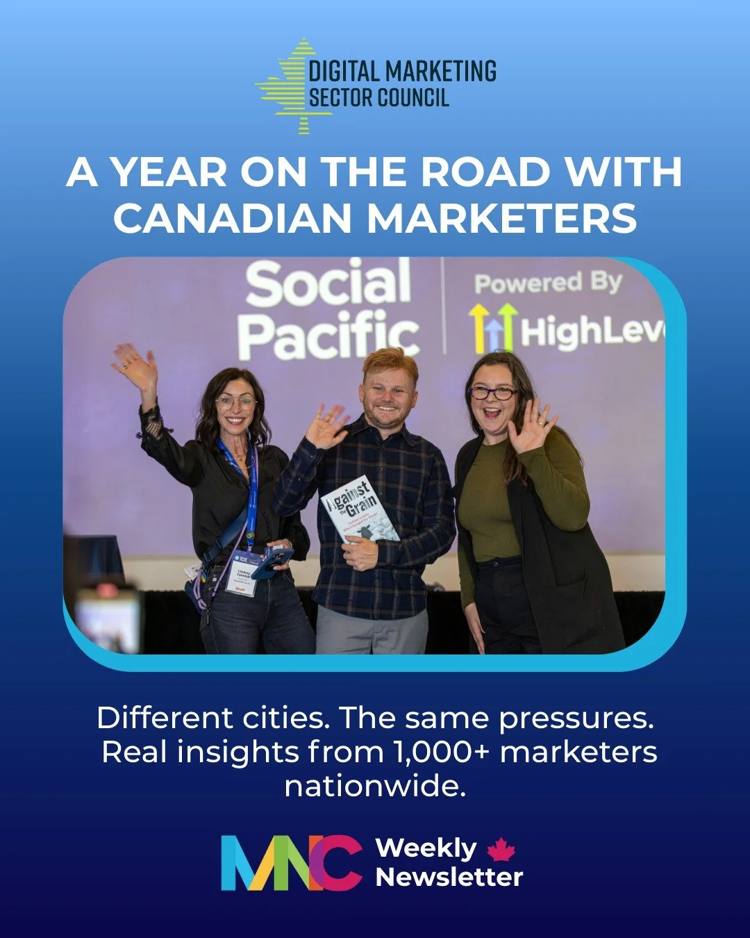 With the holidays in full swing, we wanted to keep this one thoughtful and reflective.

In 2025, SocialNext travelled coast to coast, Ottawa, Toronto, Calgary, Halifax, and Vancouver, listening closely to what marketers are really dealing with right 