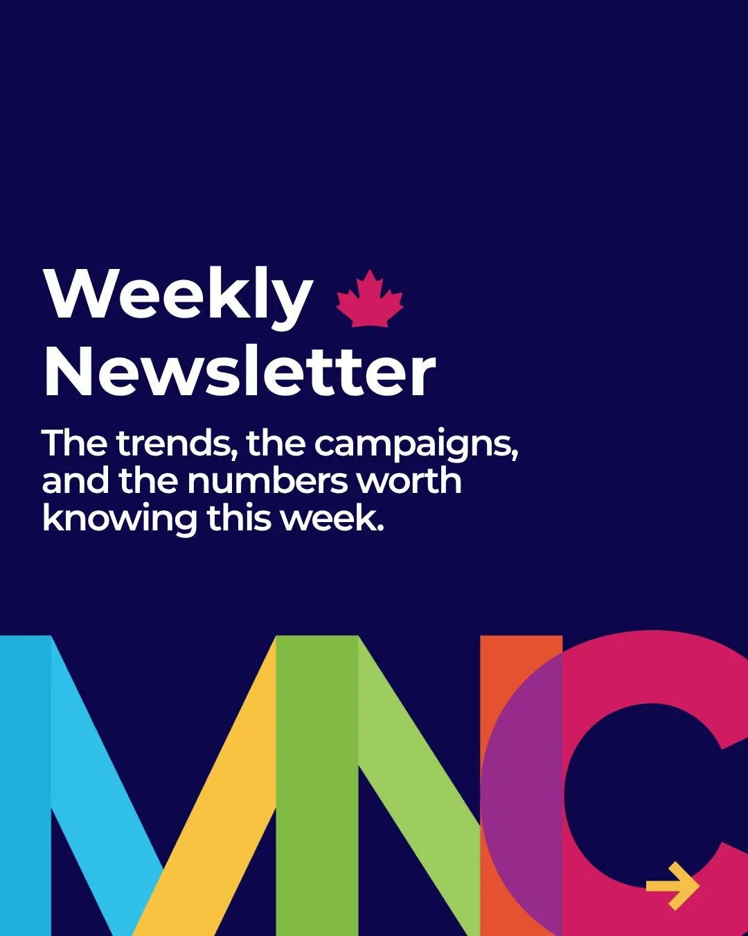 This week in MNC: 

🍁 The Q2 social forecast is in &mdash; and The Influence Agency's Kitty and Tanya are calling for carousels over Reels, employees over agencies, and 6 shifts you need to know heading into Q2.
🍁 Svante, and Speed Skating Canada b