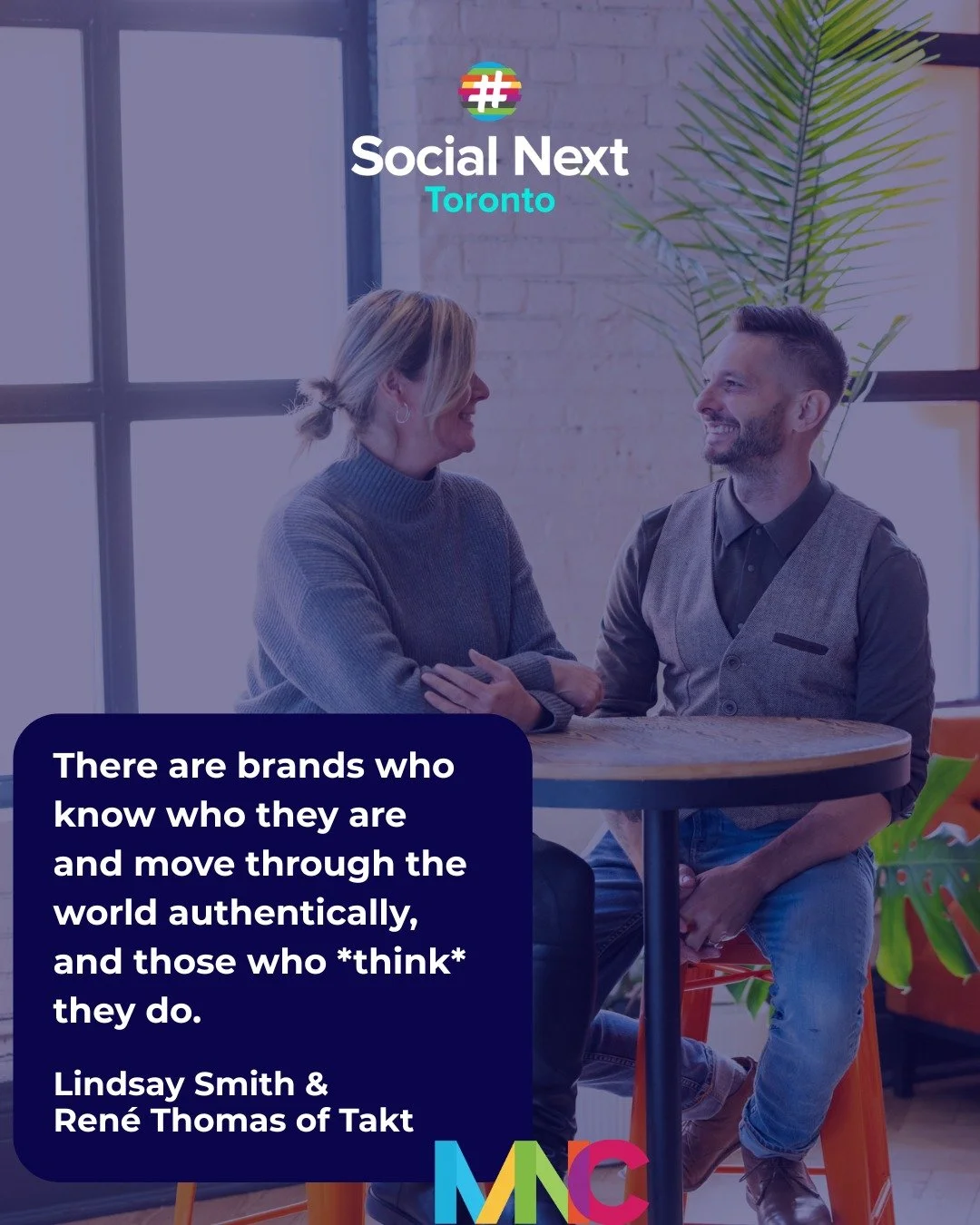 Takt's Lindsay Smith and Ren&eacute; Thomas brought the framework designed to make your brand strategy stress-test proof to Full Circle: A CMO Experience and SocialNext: Toronto 2026 &mdash; and the room took notes. Lucky for you, so did we.

Read no