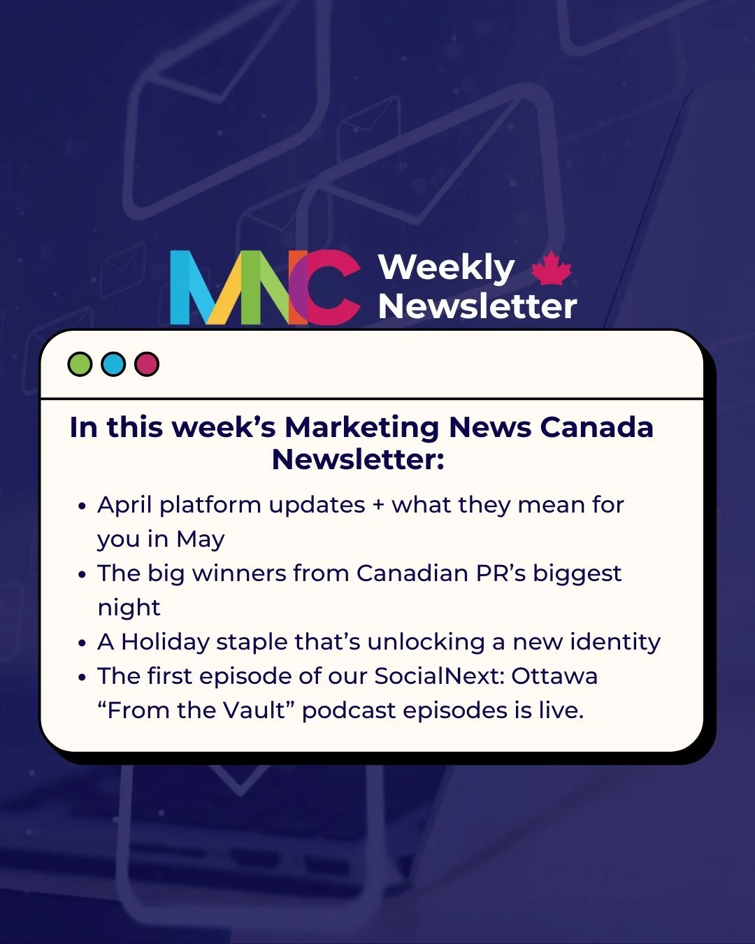 If you were having a hard time keeping up with all the platform updates that happened in April, don't worry! We've got you covered in this week's issue.

Plus:
🍁 A deeper look at Manitoba's proposed ban that could be the most comprehensive youth soc