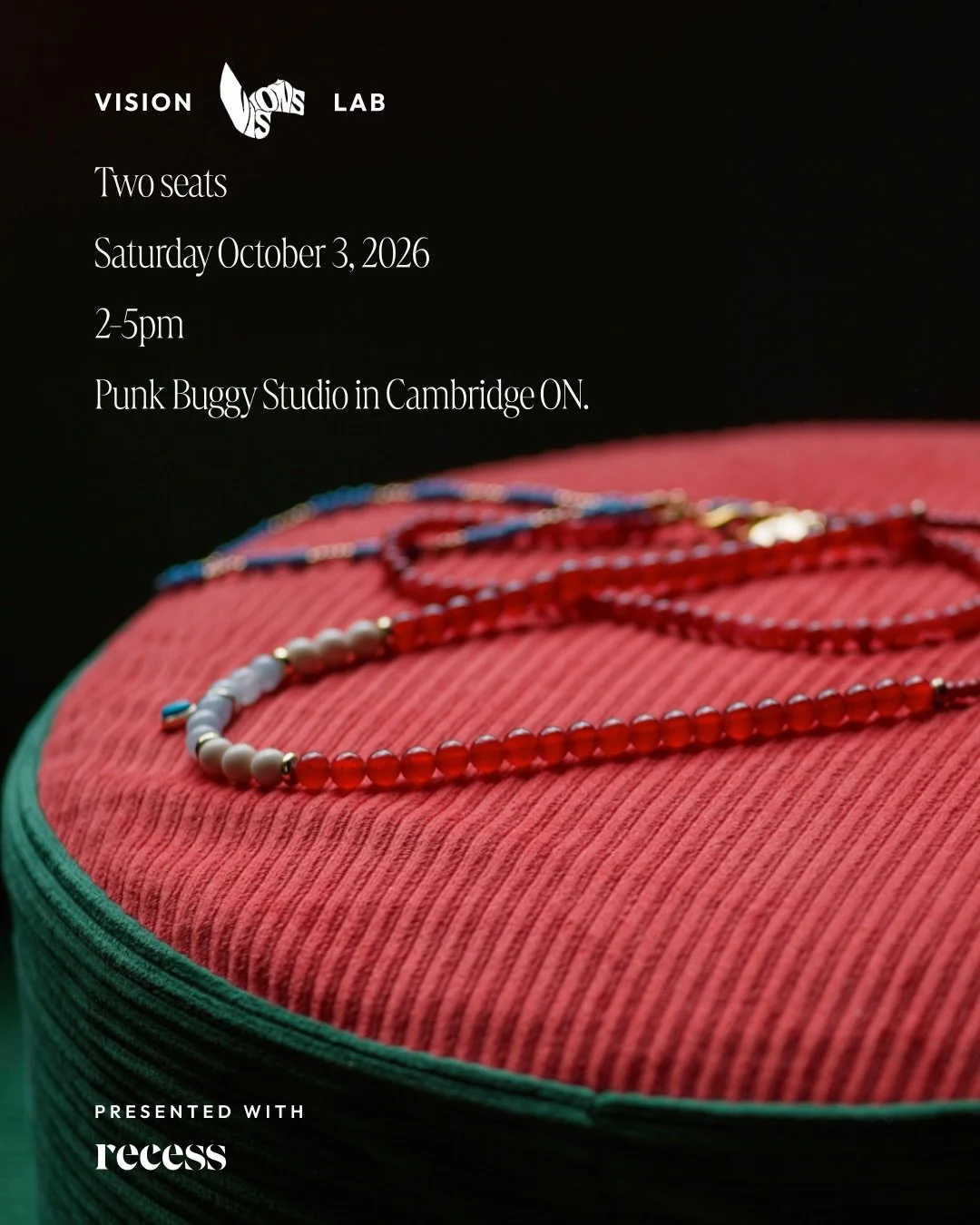 Last few spots in my jewellery workshop! 🪎

One of my best friends DM&rsquo;d to say he bought two tickets for me to give away to people who couldn&rsquo;t otherwise go. Talk about community!!! I only have a few spots left, and thanks to his generos