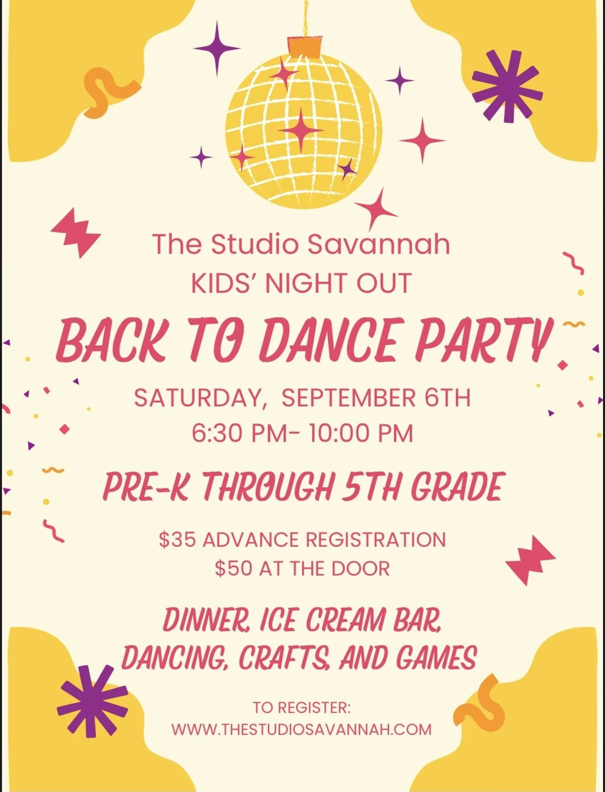 September Kids Night Out