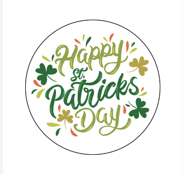 Studio Closed- St. Patrick's Day 