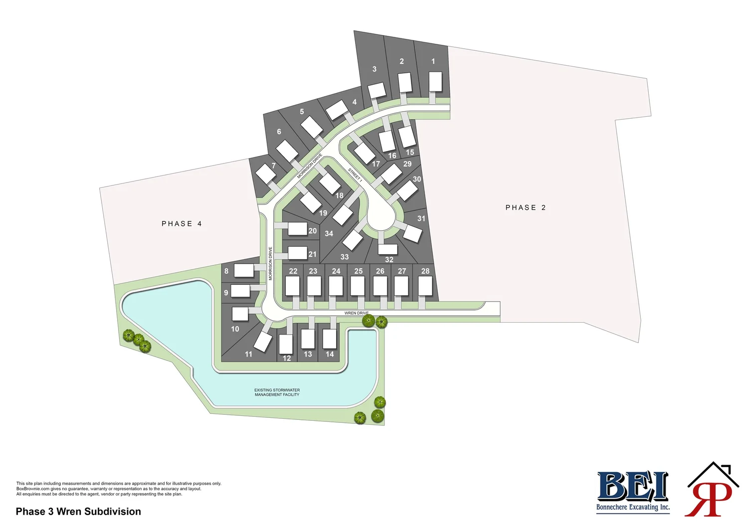 Subdivided Square WREN Subdivision — Bonnechere Homes - New Homes In Cobden Ontario