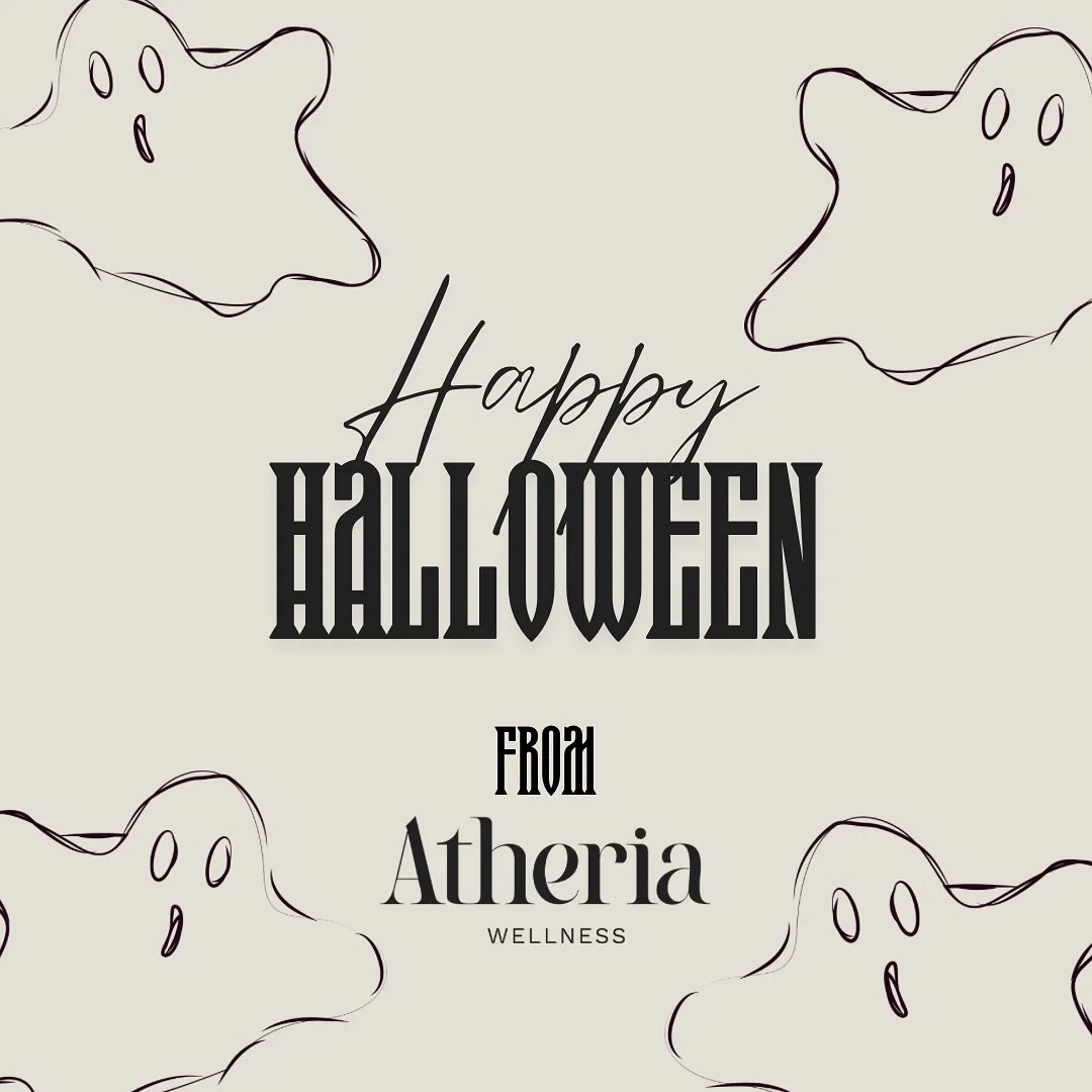Happy Halloween from all of us at Atheria Wellness! 👻 Stay spooky, stay safe &amp; stay healthy! 🎃#HappyHalloween #Atheriawellness #toronto