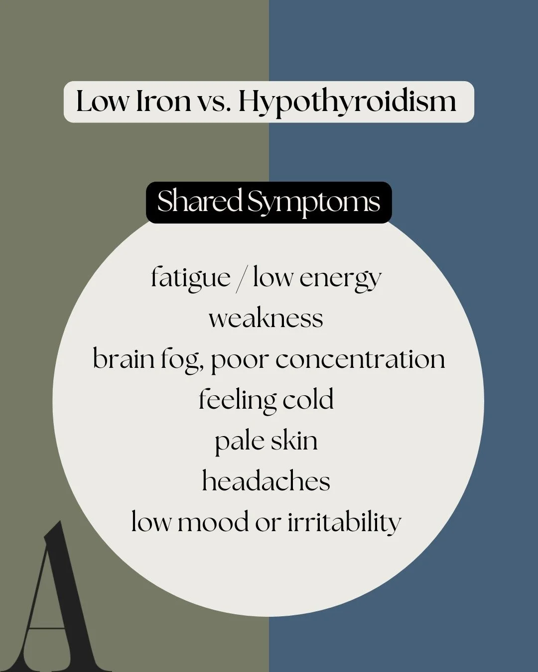 Low Iron vs. Hypothyroidism 

If Iron has been on your mind, February will be a good month to follow along! 🗓️✨

#atheriawellness #ironinfusiontoronto #monoferinfusiontoronto #venoferinfusiontoronto #torontowellnessclinic #wellnessinfusion 
#wellnes