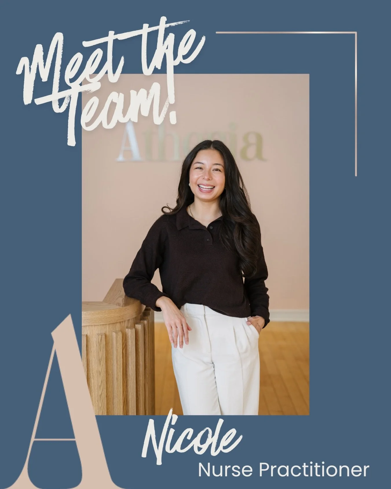 Meet the Team 💞 

Nicole Williams ✨ 

Nicole is originally from South Africa 🇿🇦 and moved to Oakville at the age of 8. She graduated from nursing school at Queen&rsquo;s University 🎓 before moving to Vancouver to complete her Master of Science in