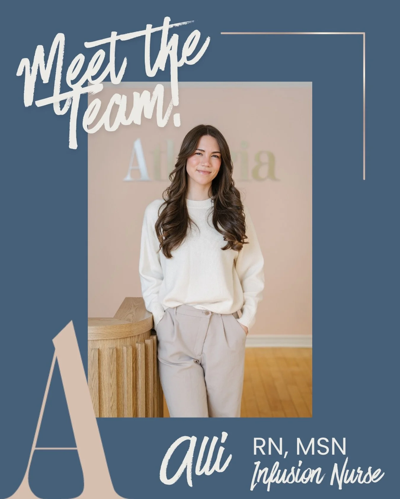 Meet the Team 💞 

Alli Sharman ✨ 

Alli is an Ontario native who has recently returned home after living in England for the past three years. She holds a Bachelor&rsquo;s degree in Health Science from Western University and a Master of Nursing degre