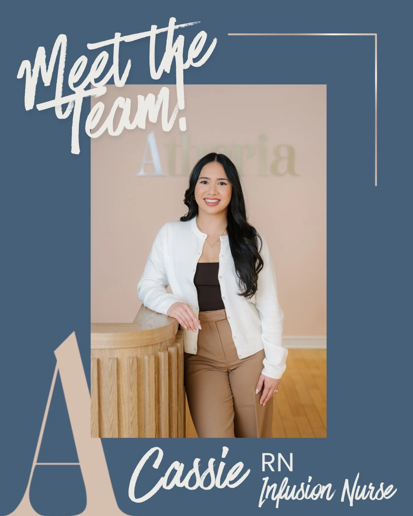 Meet the Team 💞 

Cassie Florida ✨ 

Cassie Florida was born and raised in Saskatchewan and began her nursing career in 2020. She started in adult medicine and vascular surgery, where she built a strong foundation in essential nursing skills 🩺.

Ca