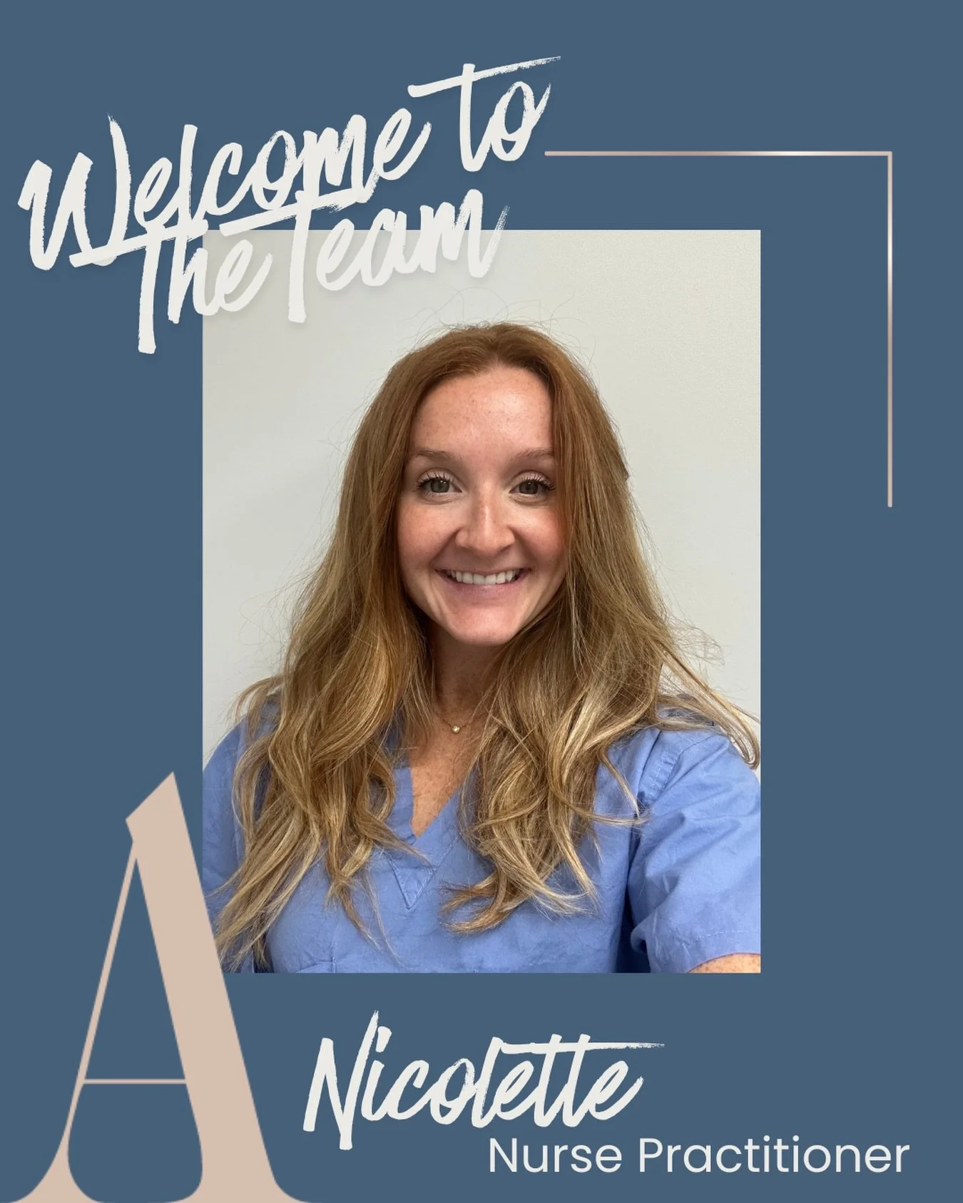 Welcome to the team 💕 Nicolette Sheridan ✨

Nicolette is a Nurse Practitioner with a passion for helping individuals restore energy, vitality, and balance while bridging clinical excellence with holistic wellness. 🌱

She completed her Bachelor of S