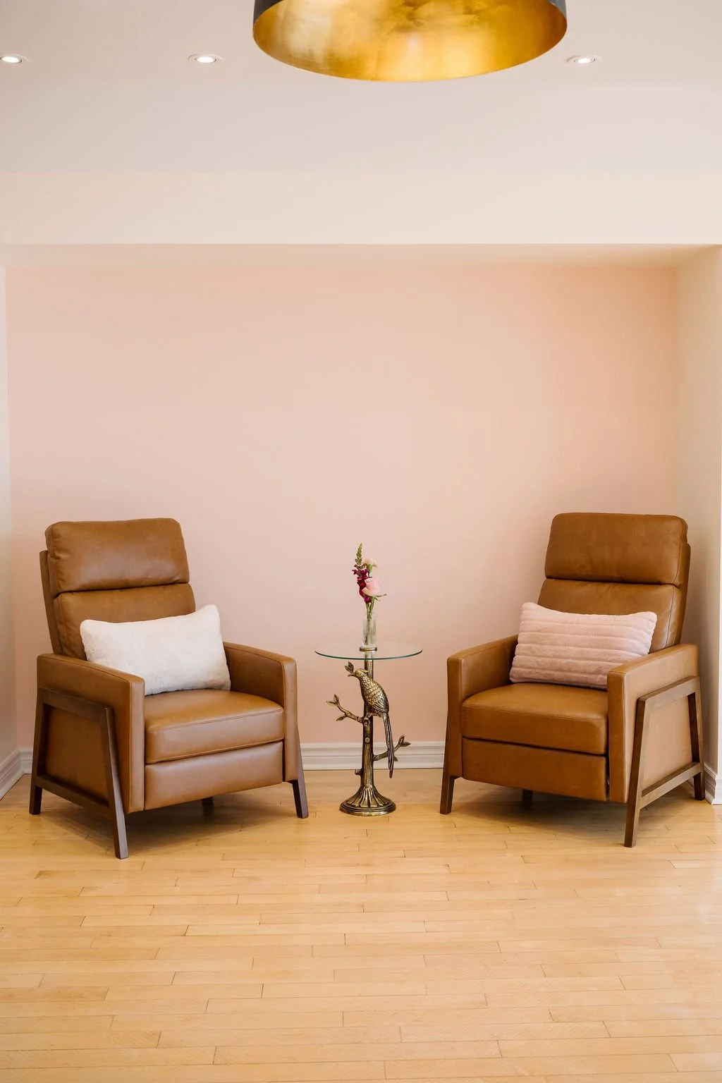 Calm and modern IV therapy clinic setting at Atheria Wellness Toronto