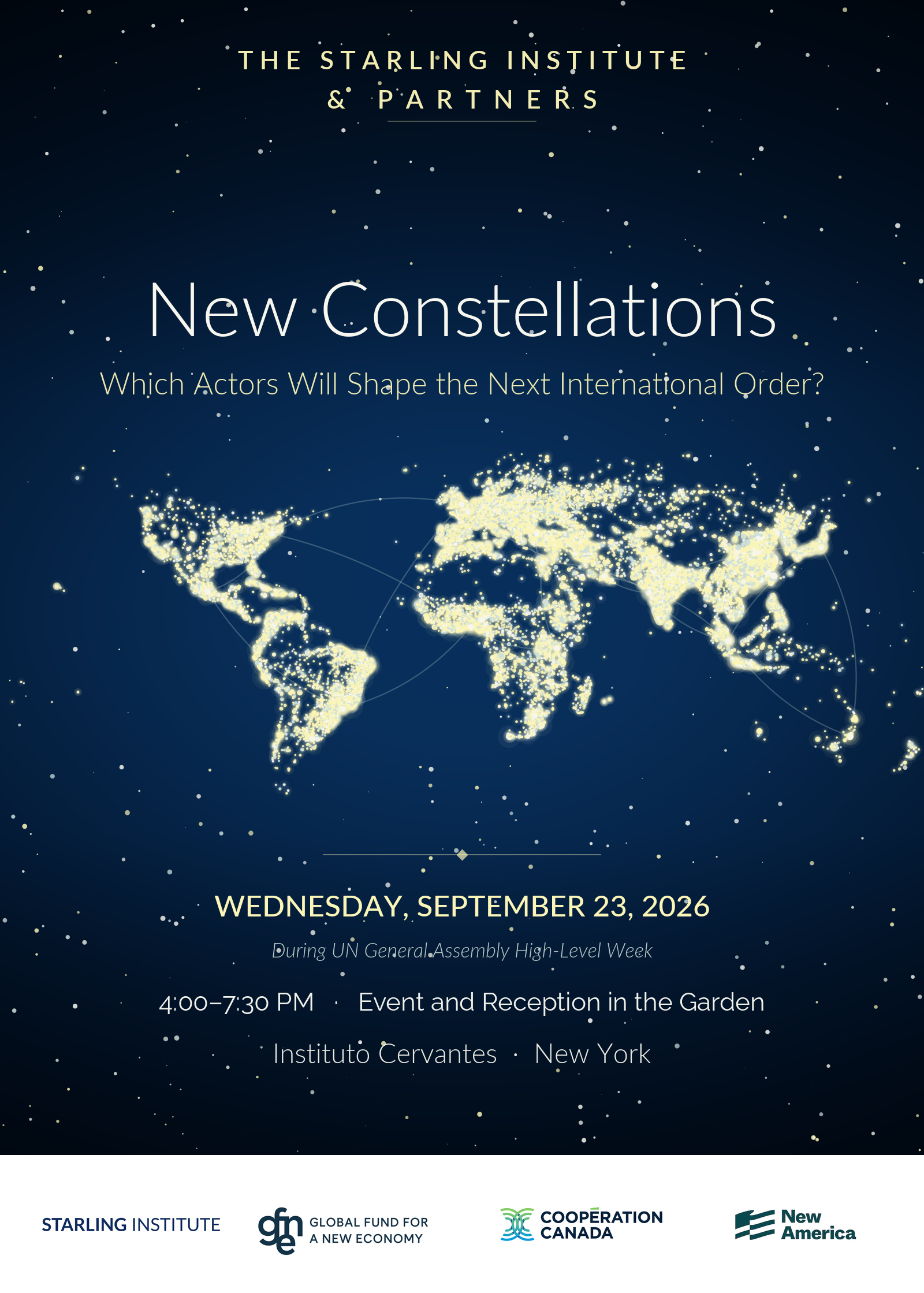 New Constellations: Which Actors Will Shape the Next International Order