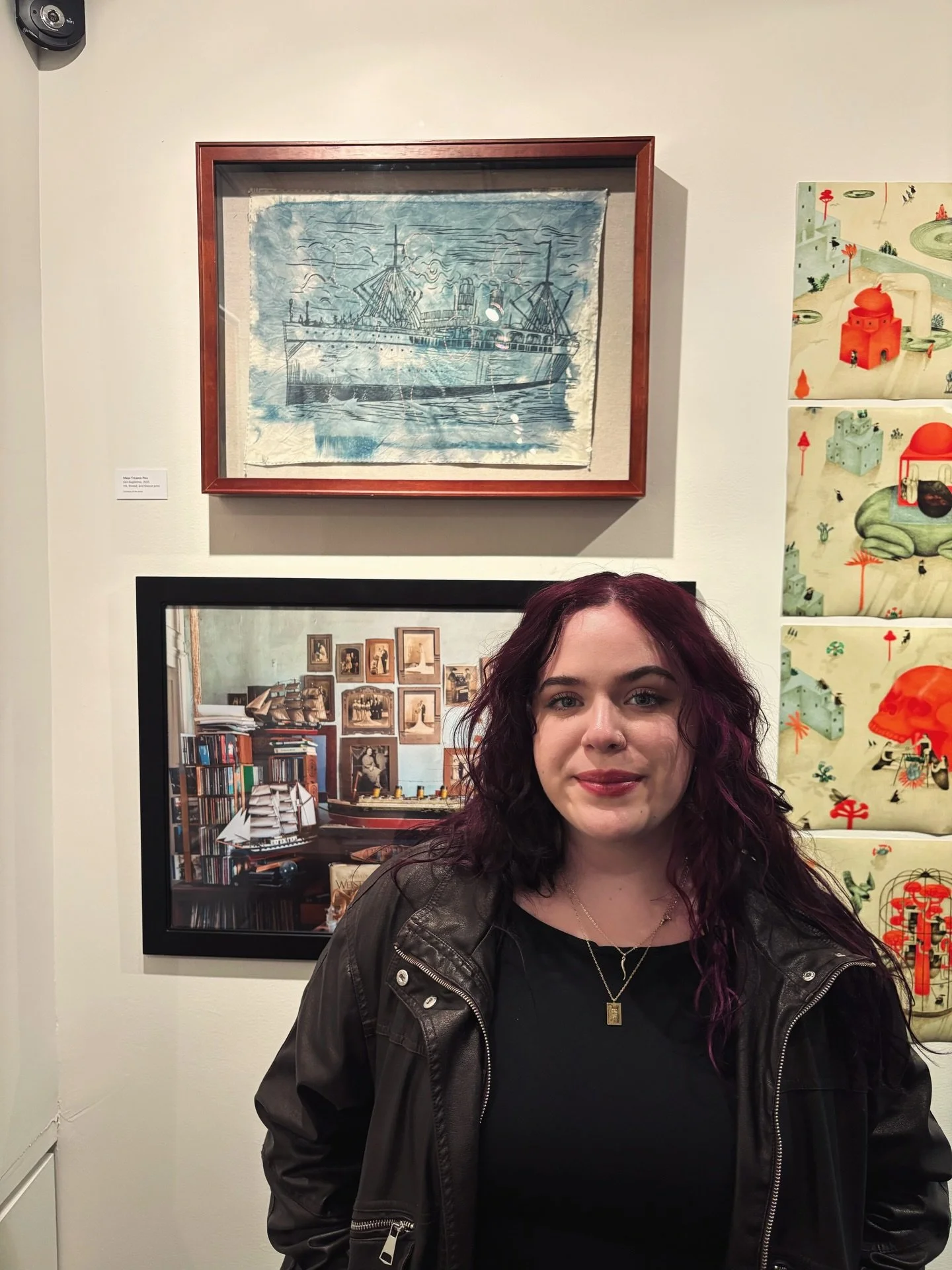 It&rsquo;s really amazing to say that the boat that brought my moms family to New York so many years ago, brought me back here this week. I love this piece so dearly and sharing it in this context means the world to me. The layering of the past and t