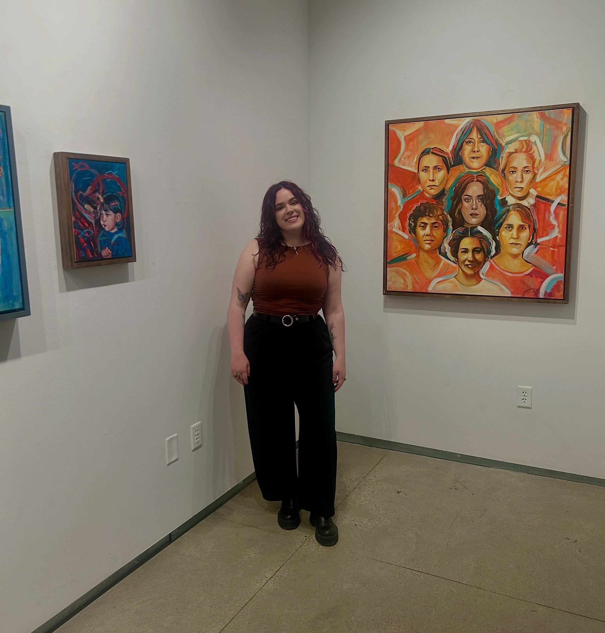 just want to finally give a huge thank you to everyone who came out to my opening last weekend at @roygbivgallery , I was overwhelmed by all the support and community that came out to see the exhibition. The content of the show means a great deal to 