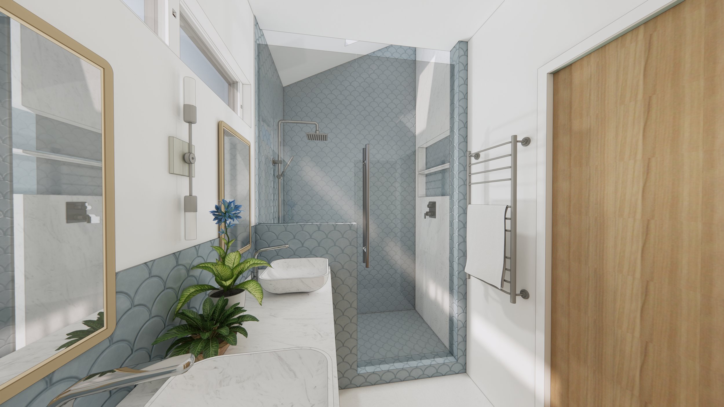 CONCEPT FOR KITCHEN REMODEL CRAFTSMAN KITCHEN IN LONG BEACH CA BY INTERIOR DESIGNER JENNIFER MOREHOUSE