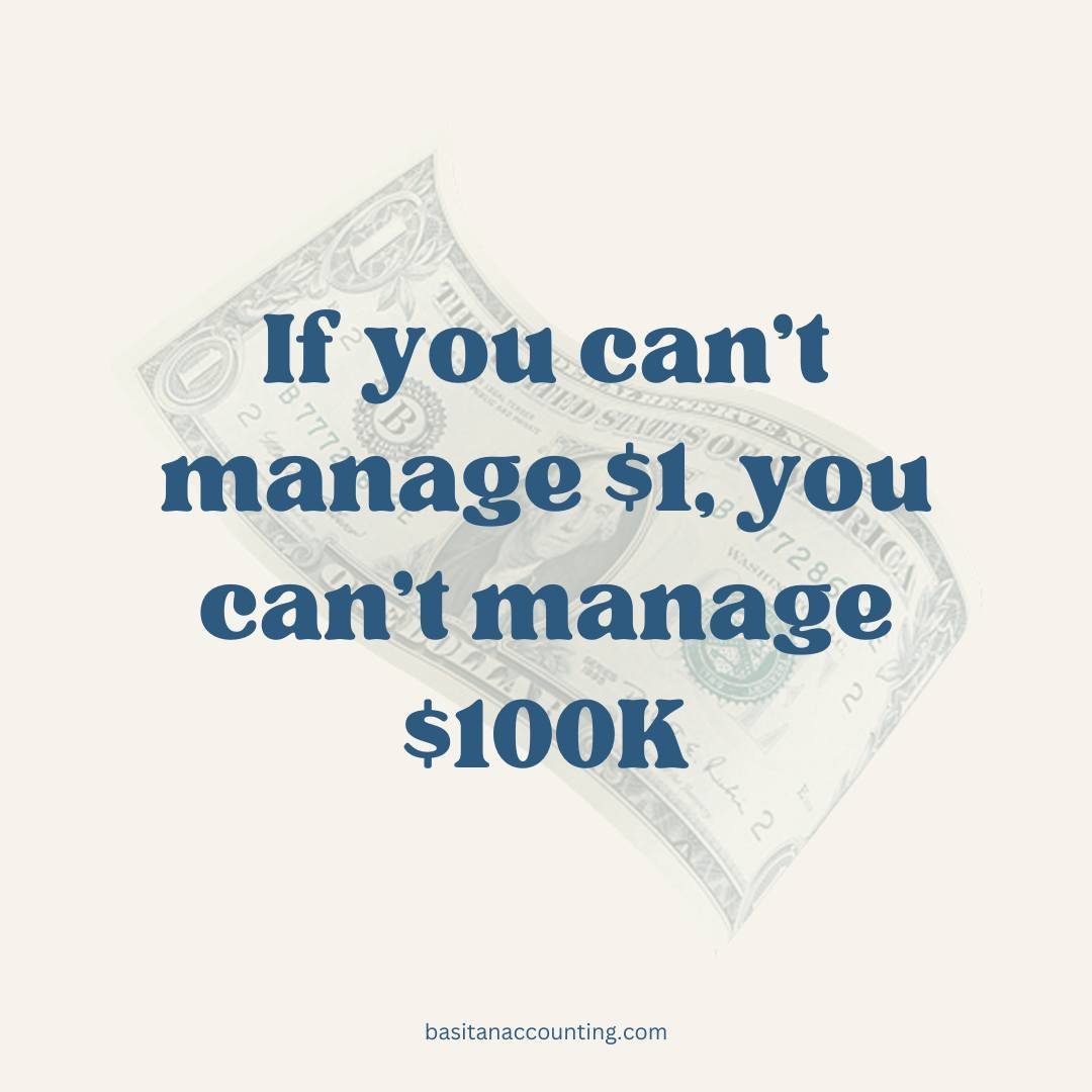 Here&rsquo;s a Tiffany truth bomb for you: Effective money management starts with the basics. Every dollar matters, and how you handle your finances on a small scale sets the tone for when your business hits those bigger numbers. 

Whether it's $1 or