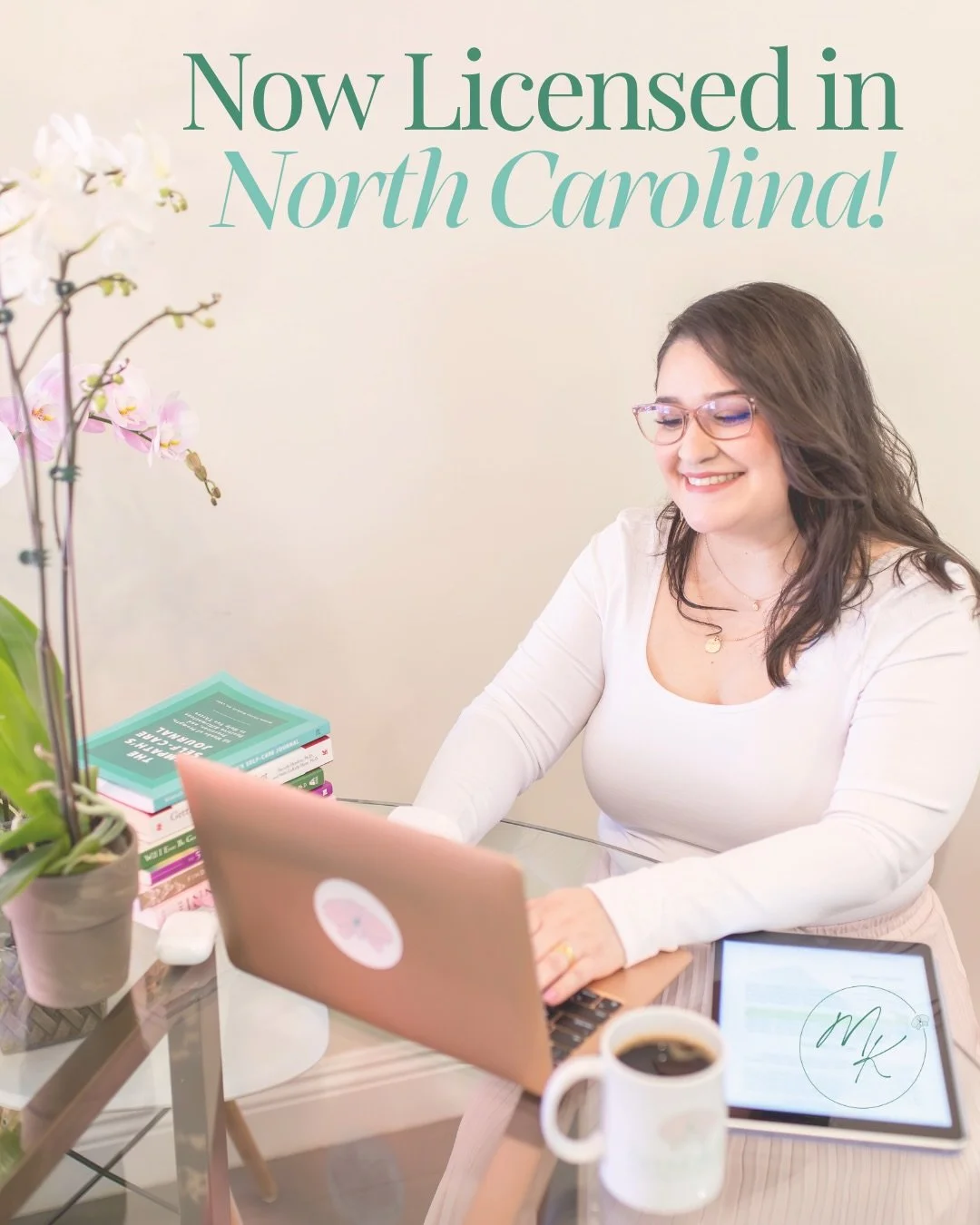 Excited to announce that we are expanding our reach and I&rsquo;m now licensed in North Carolina and accepting clients for teletherapy!

I work with:
First-Gen Latines
Sensitive folks
Couples &amp; Families

I offer a holistic approach that includes 