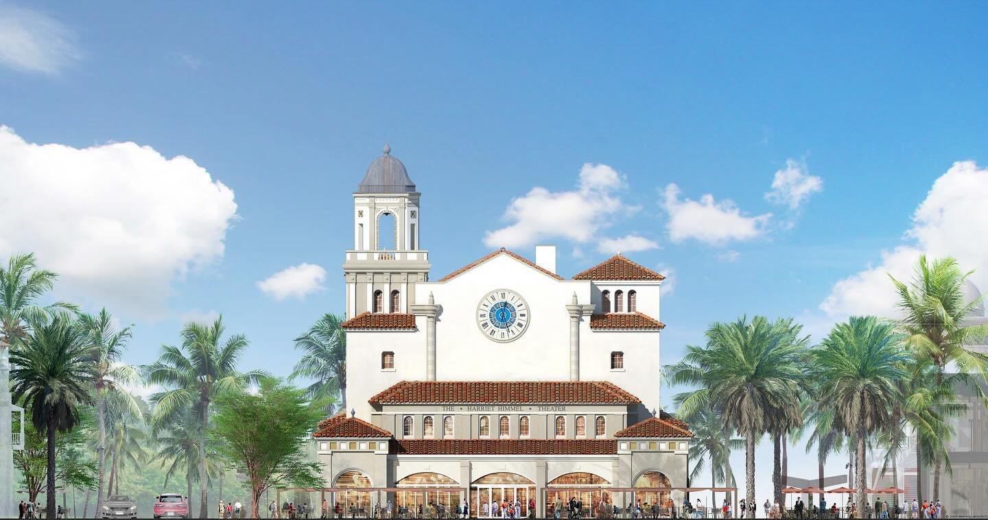 Today, Related Southeast shared the first renderings for the thoughtful vision of a renovation of the Harriet Himmel Theater, an iconic building in the heart of West Palm Beach. The renovations will focus on preserving the theater's historic details 