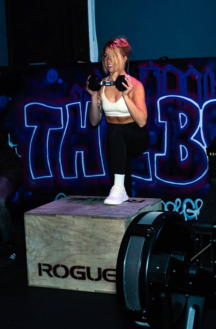 The Box Boston - Dumbbell Step