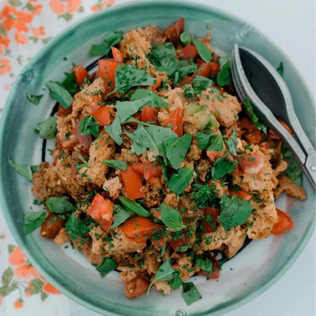 panzanella salad | photo by Katherine Keenan