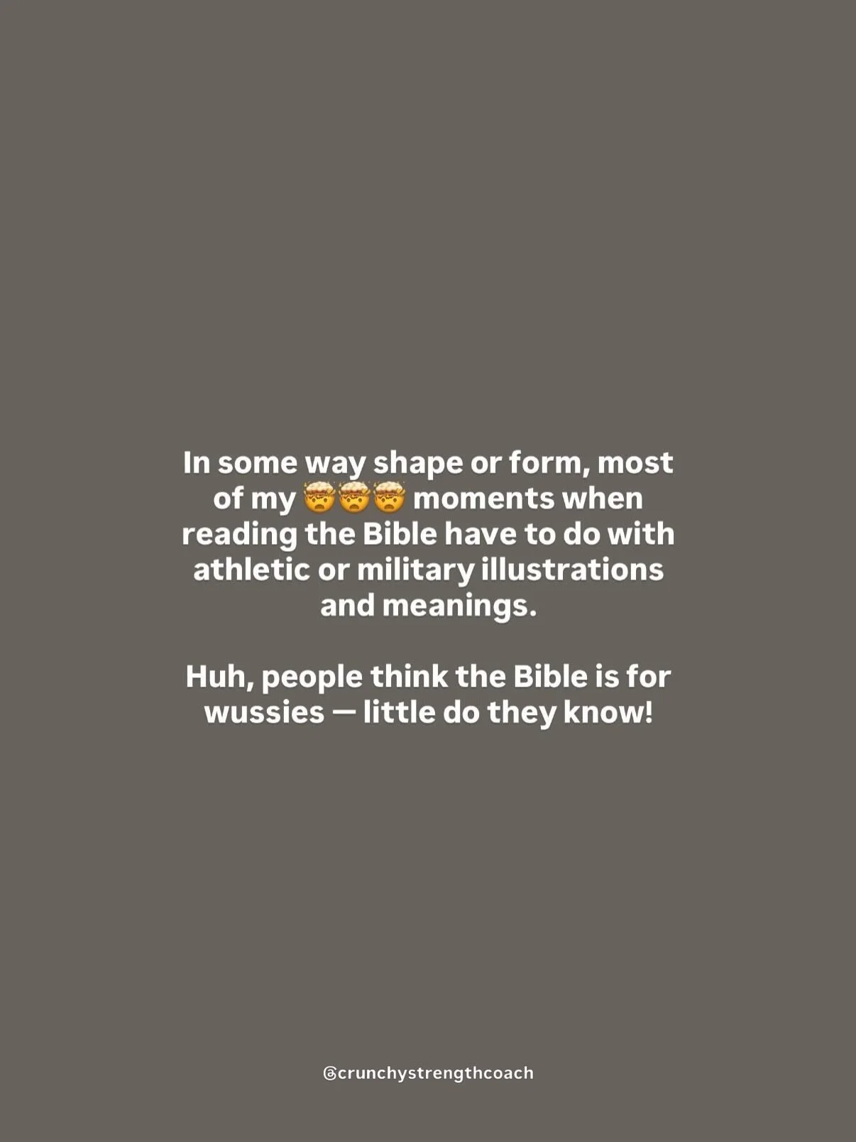 Sad and lowly? Oh no, my friend &mdash; I&rsquo;m a warhorse!